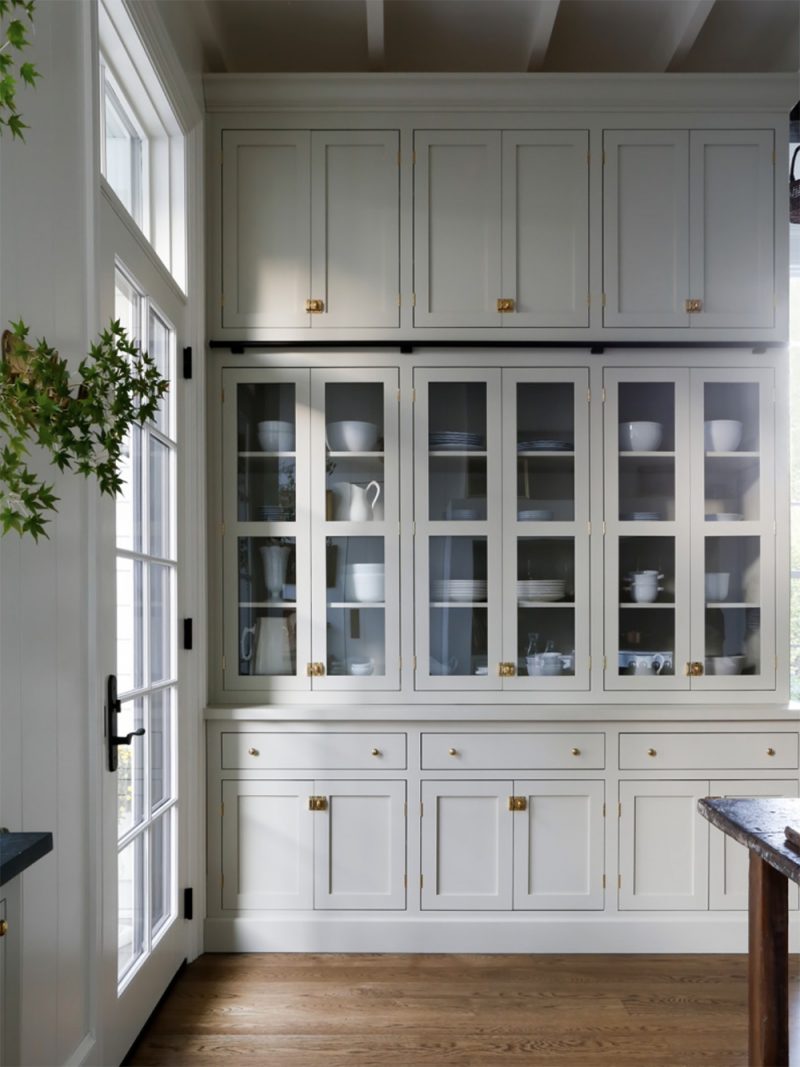 Glass Door Kitchen Cabinetry 800x1067 
