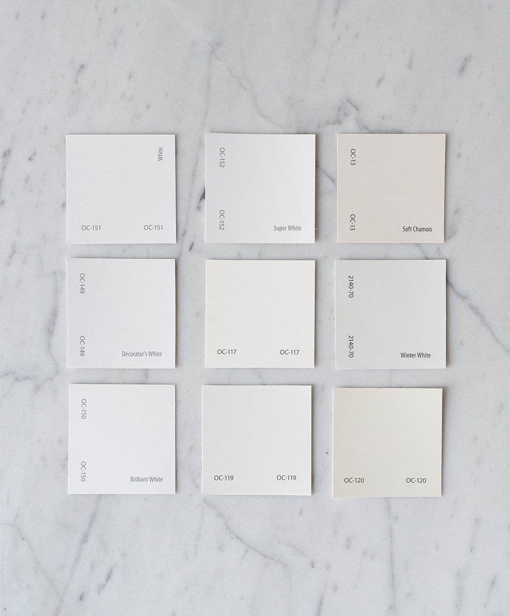 Favorite Benjamin Moore Paint Swatches - roomfortuesday.com