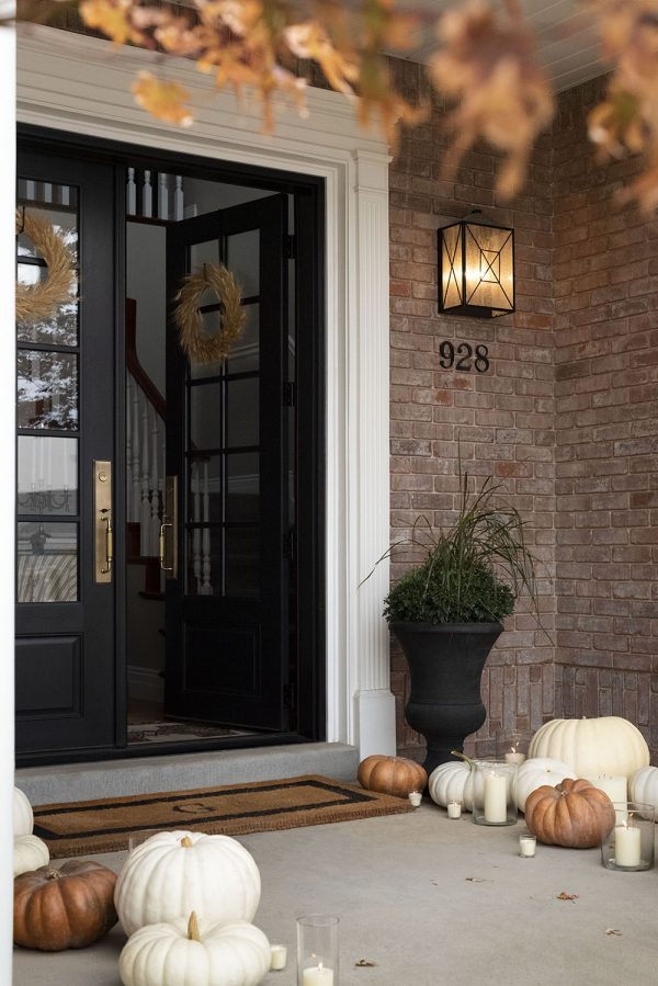Our Front Porch for Autumn - Room for Tuesday Blog