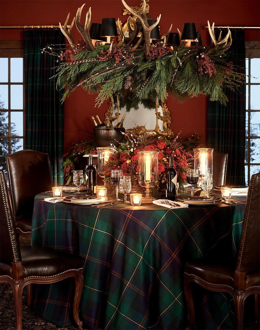 10 Holiday & Winter Vignettes to Admire - roomfortuesday.com