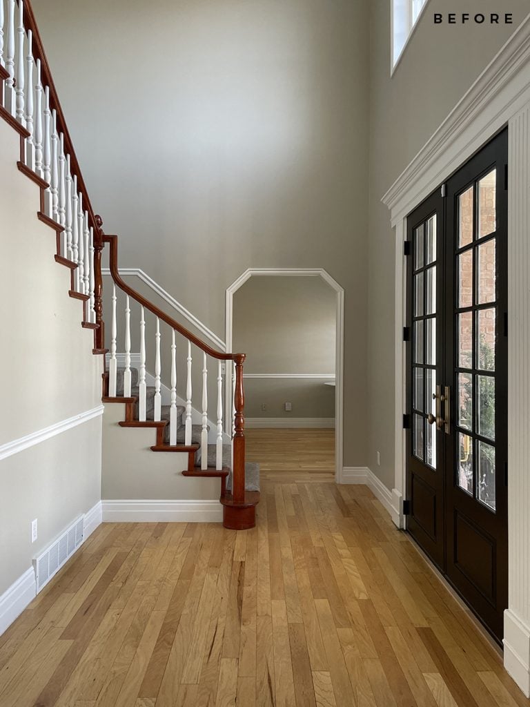 Entryway Renovation : Before Images & Demo - Room for Tuesday
