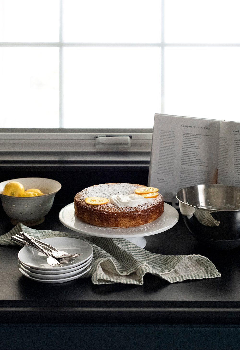Summer Recipe : Campari Olive Oil Cake - roomfortuesday.com