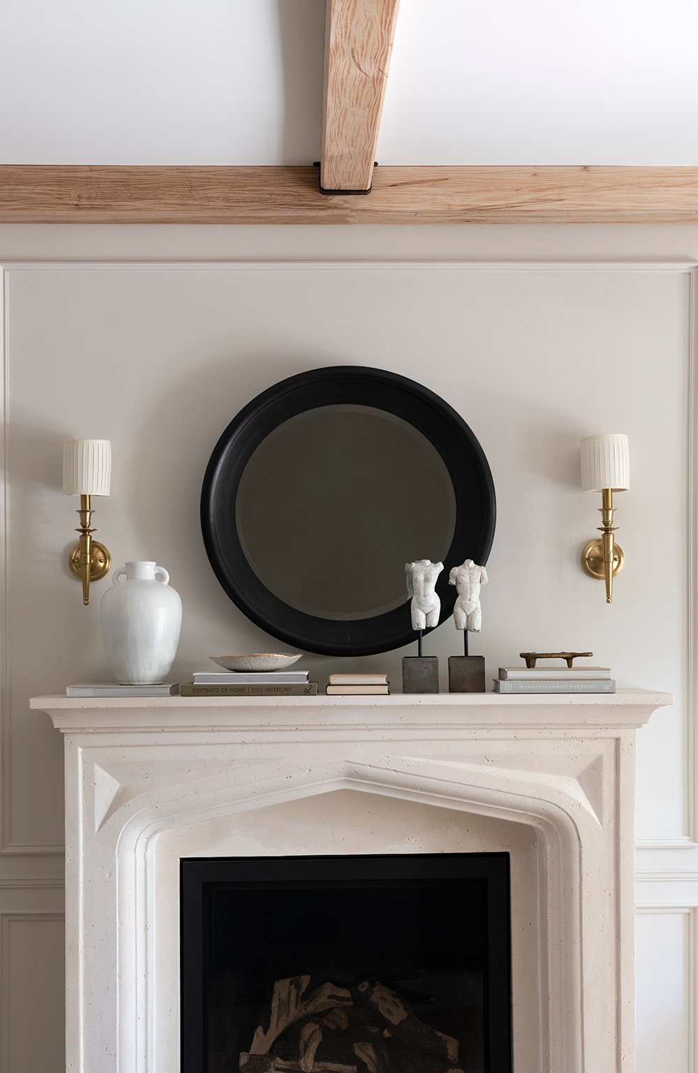 Mantel Styling Tips + 5 Looks - roomfortuesday.com
