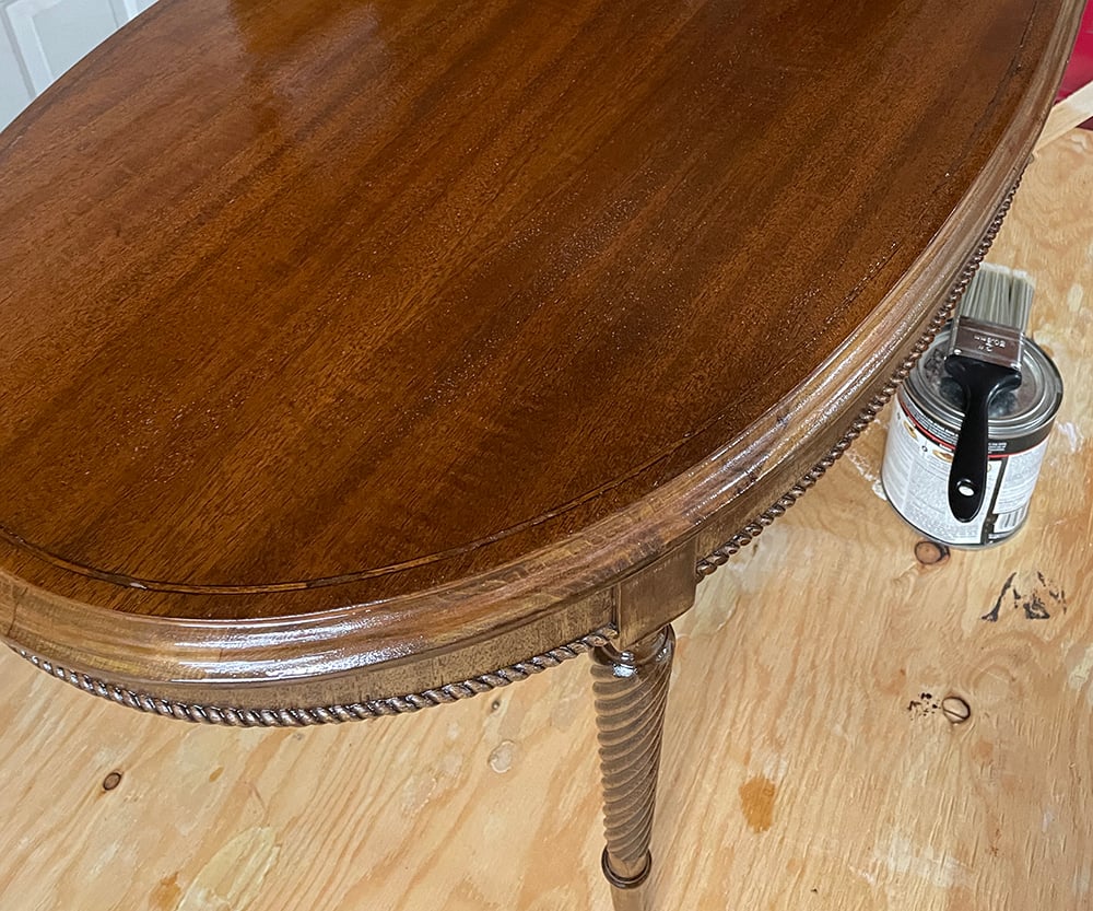 Small Coffee Table Makeover - roomfortuesday.com