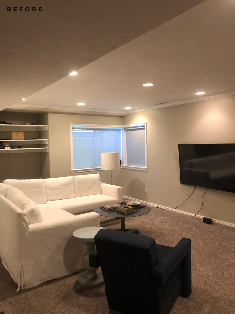 Basement Renovation Design Plan - Room for Tuesday