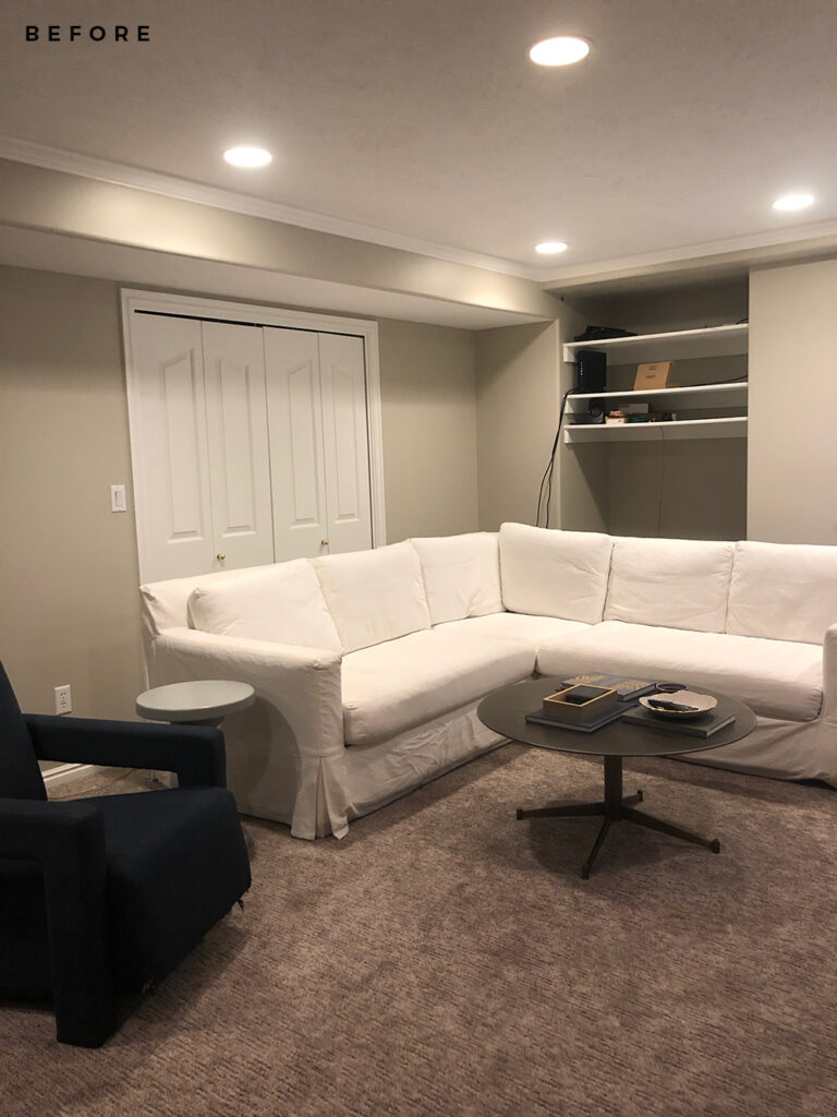 Basement Renovation Design Plan - Room for Tuesday