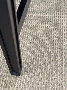 How to Remove Furniture Indentations from Carpet