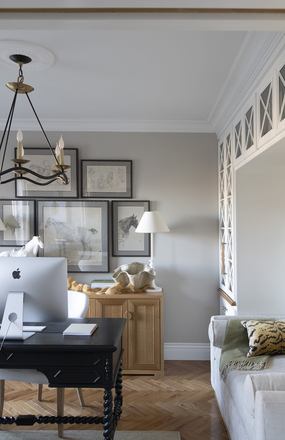 Equestrian Inspired Christmas Tour : Home Office
