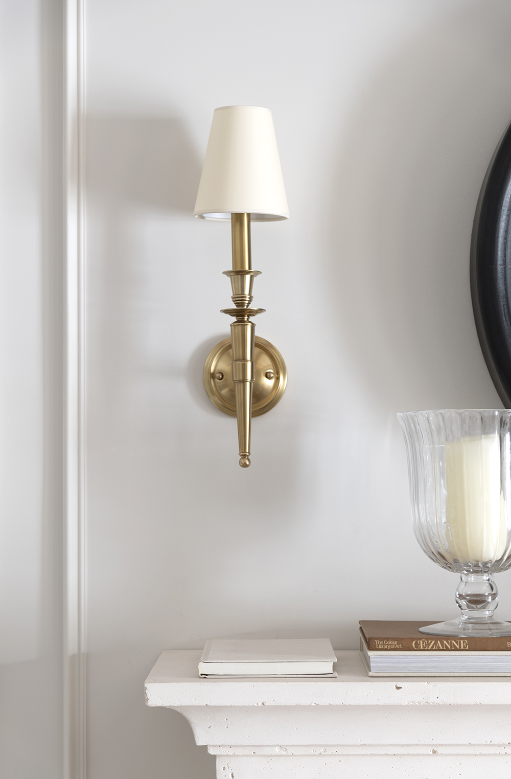How to Choose a Clip On Sconce or Chandelier Shade - roomfortuesday.com