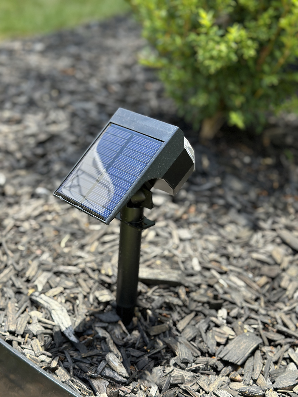 T-SUN Solar LED Spotlight 2-Pack - Dusk To Dawn Outdoor Pathway Lights For Garden