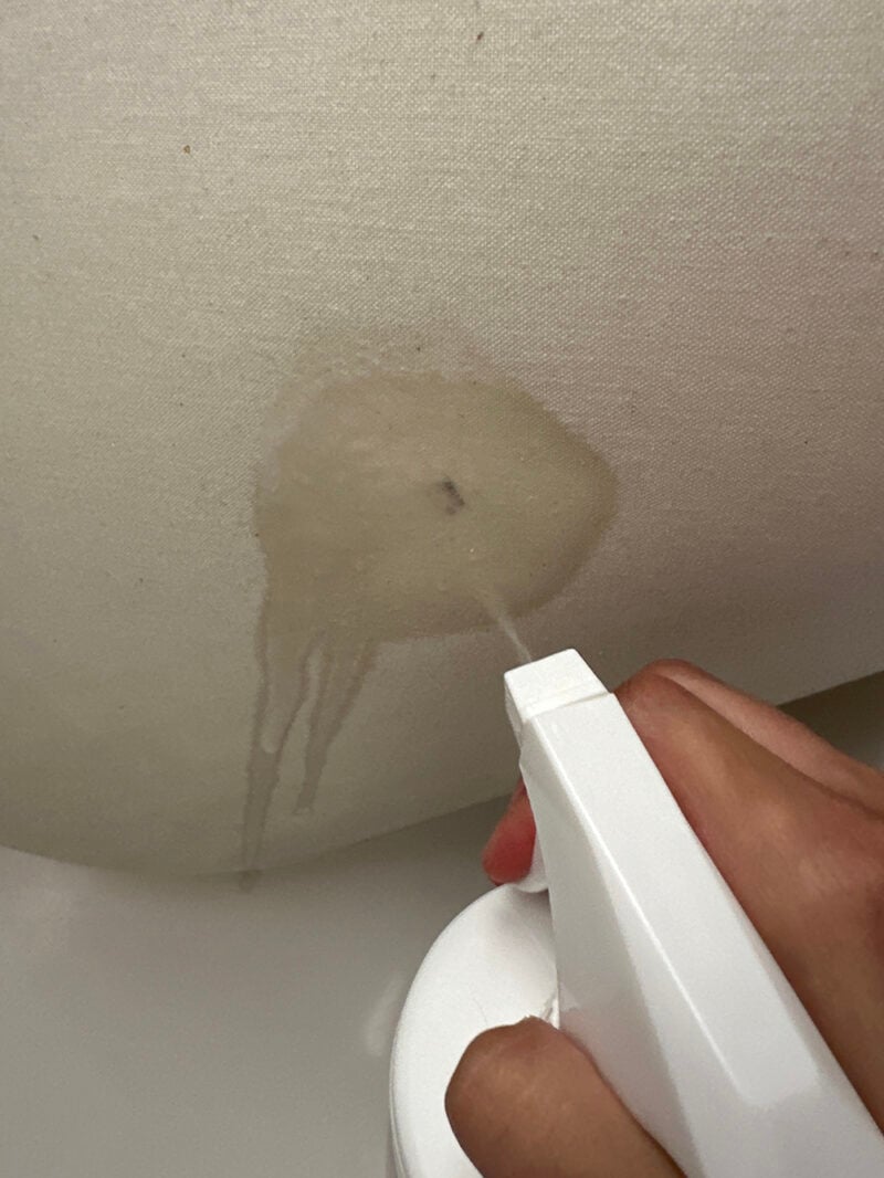 How to Deep Clean a Fabric Lampshade - Room For Tuesday
