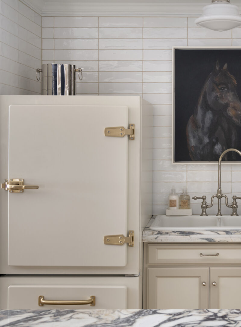View of The Best Apartment Size Refrigerators and Organization Tips