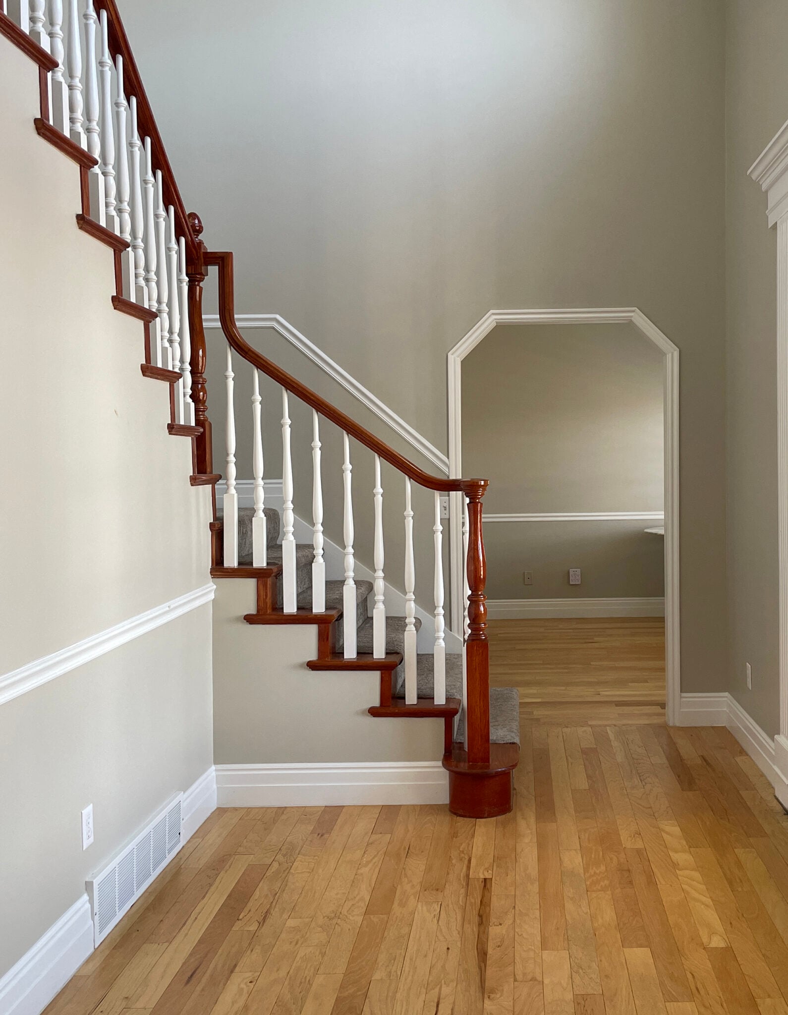 Entryway, Staircase, & Hall Reveal - Room for Tuesday