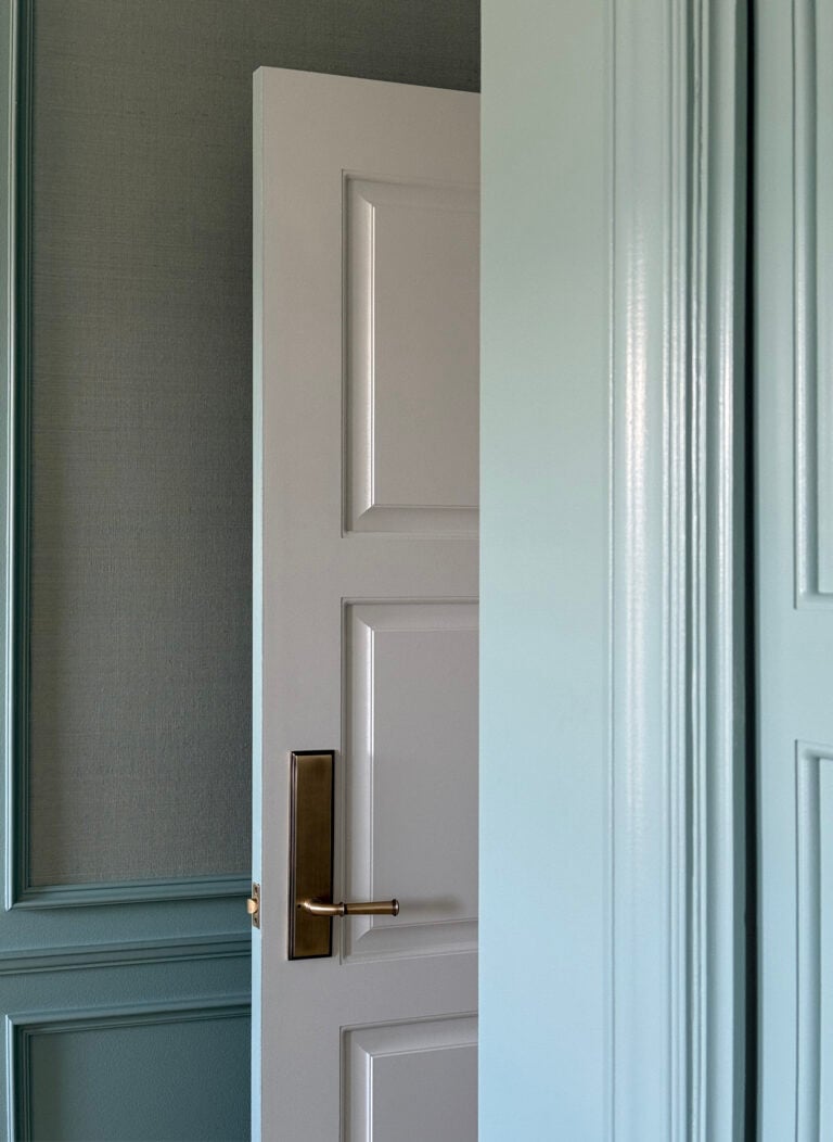 How to Paint a Door - A Step-by-Step Tutorial - Room for Tuesday
