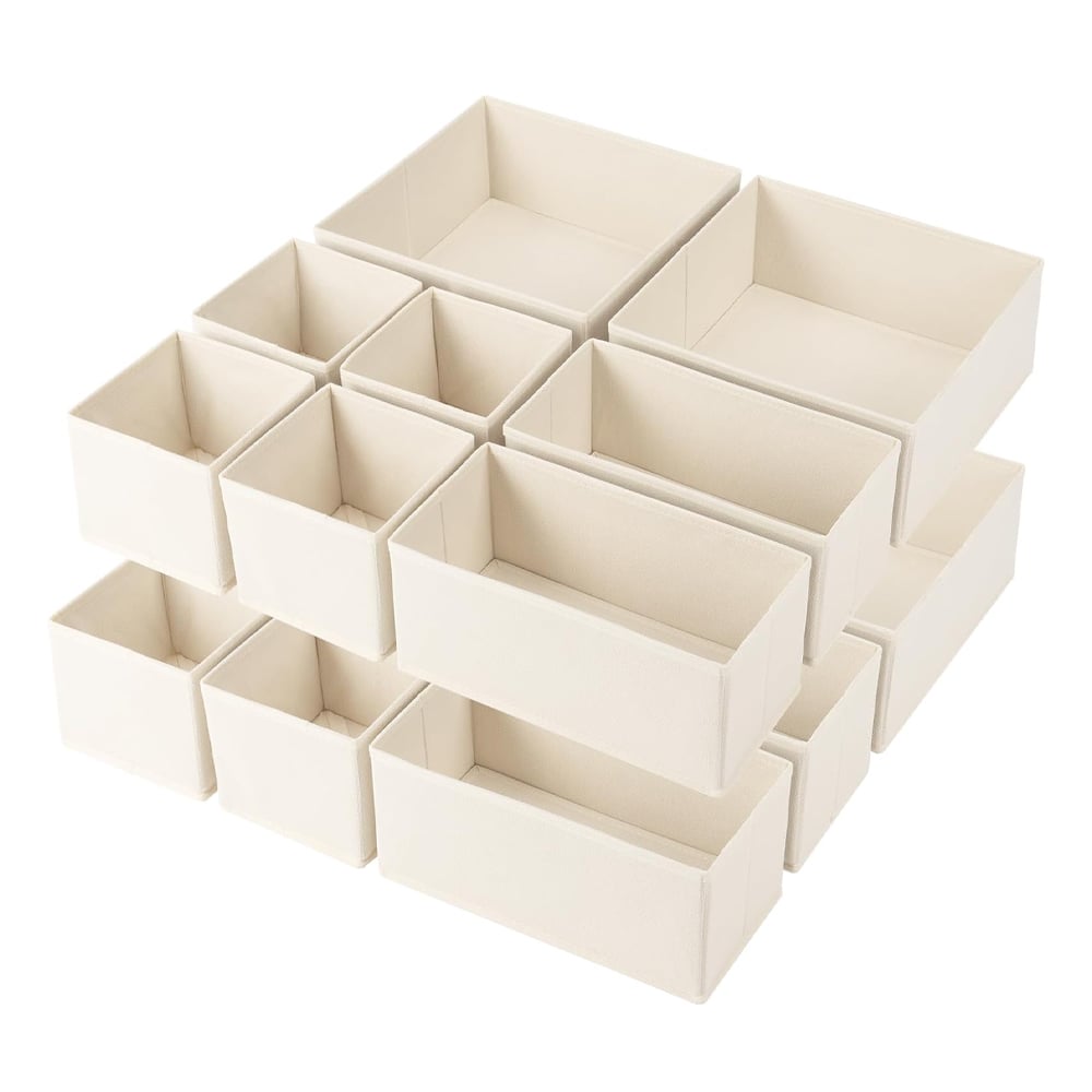 16-Pack Drawer Organizers