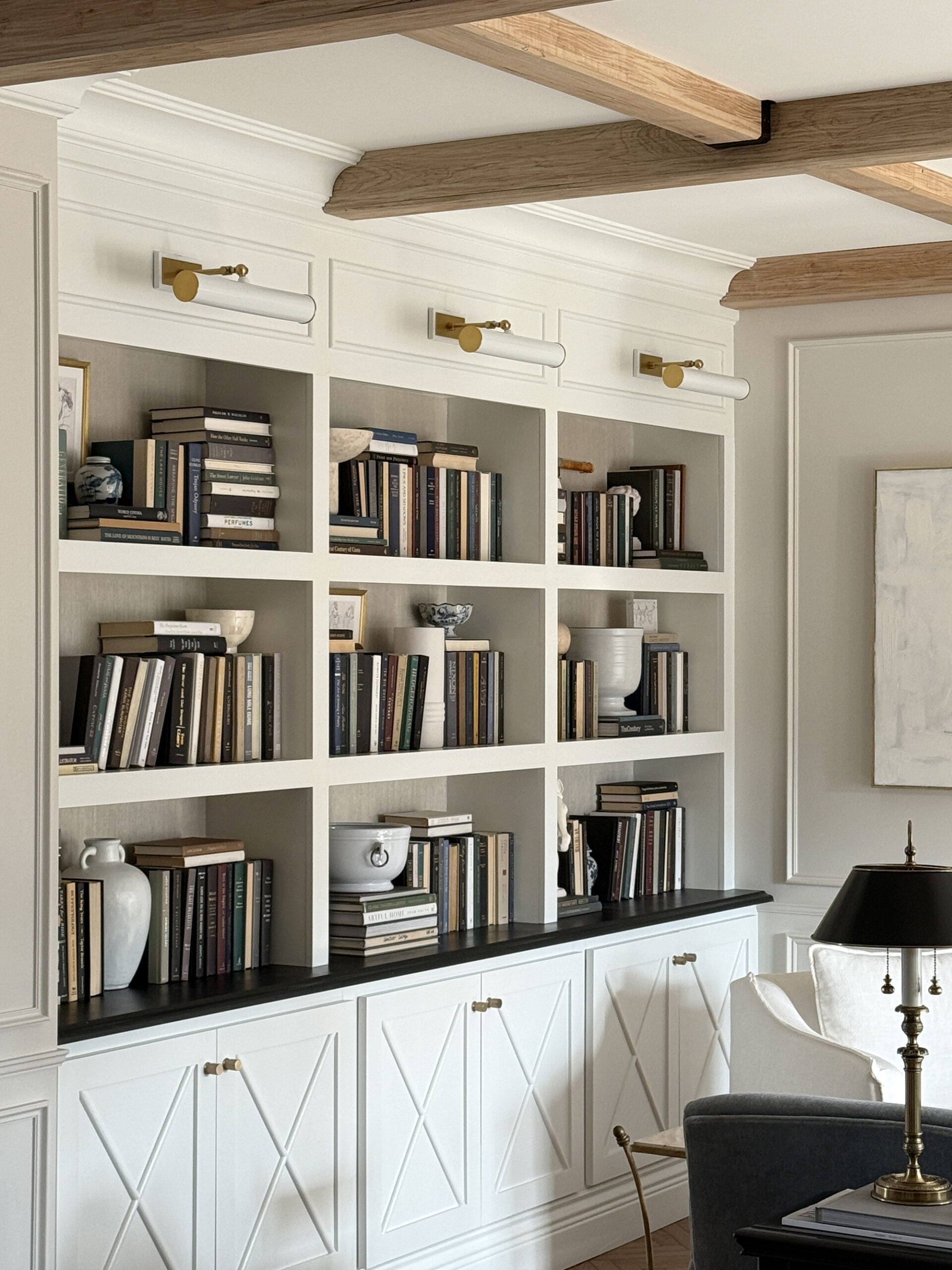 Bookcase and Built In Styling Advice from a Designer