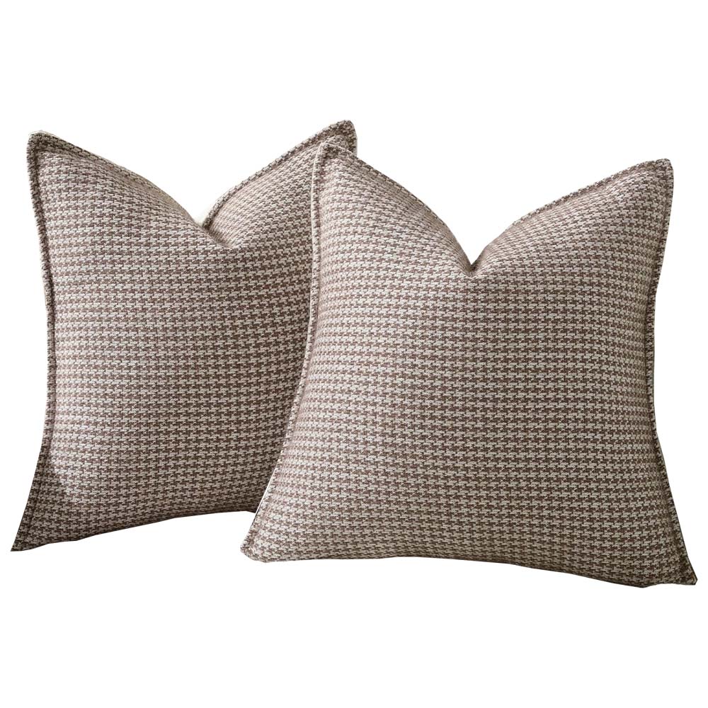 Houndstooth Pillow Shams