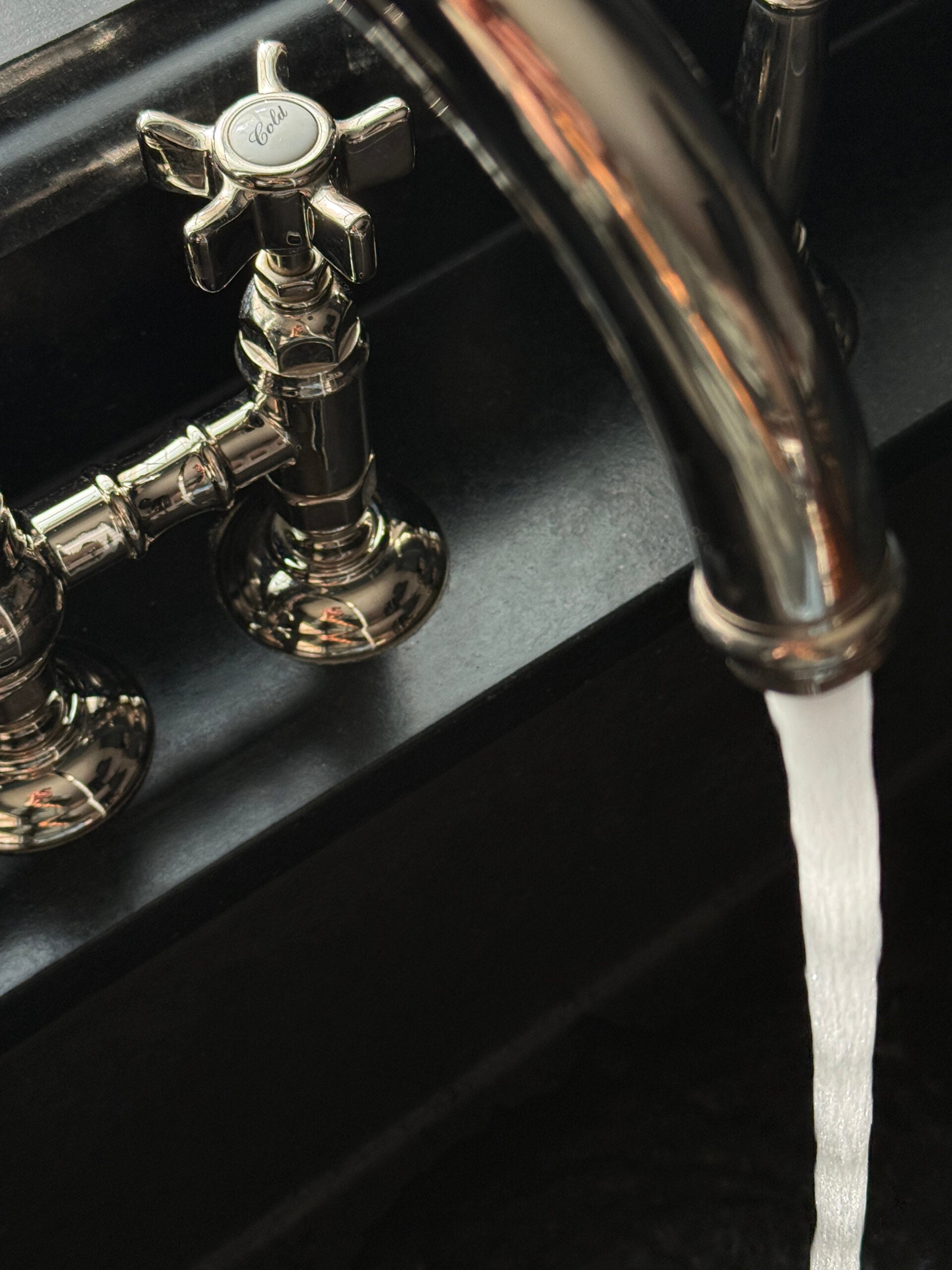 Rohl Polished Nickel Bridge Kitchen Faucet