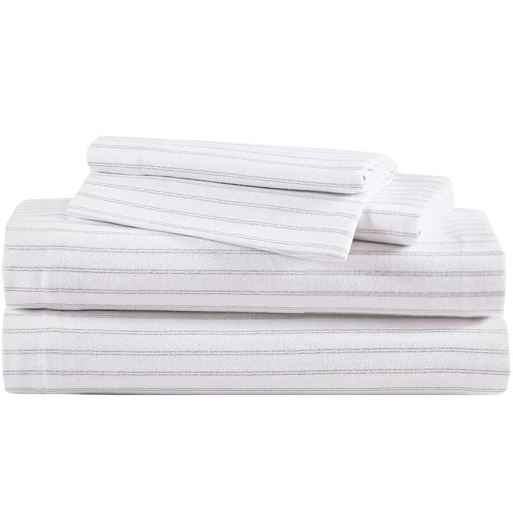 Striped Anti-Wrinkle Sheet Set