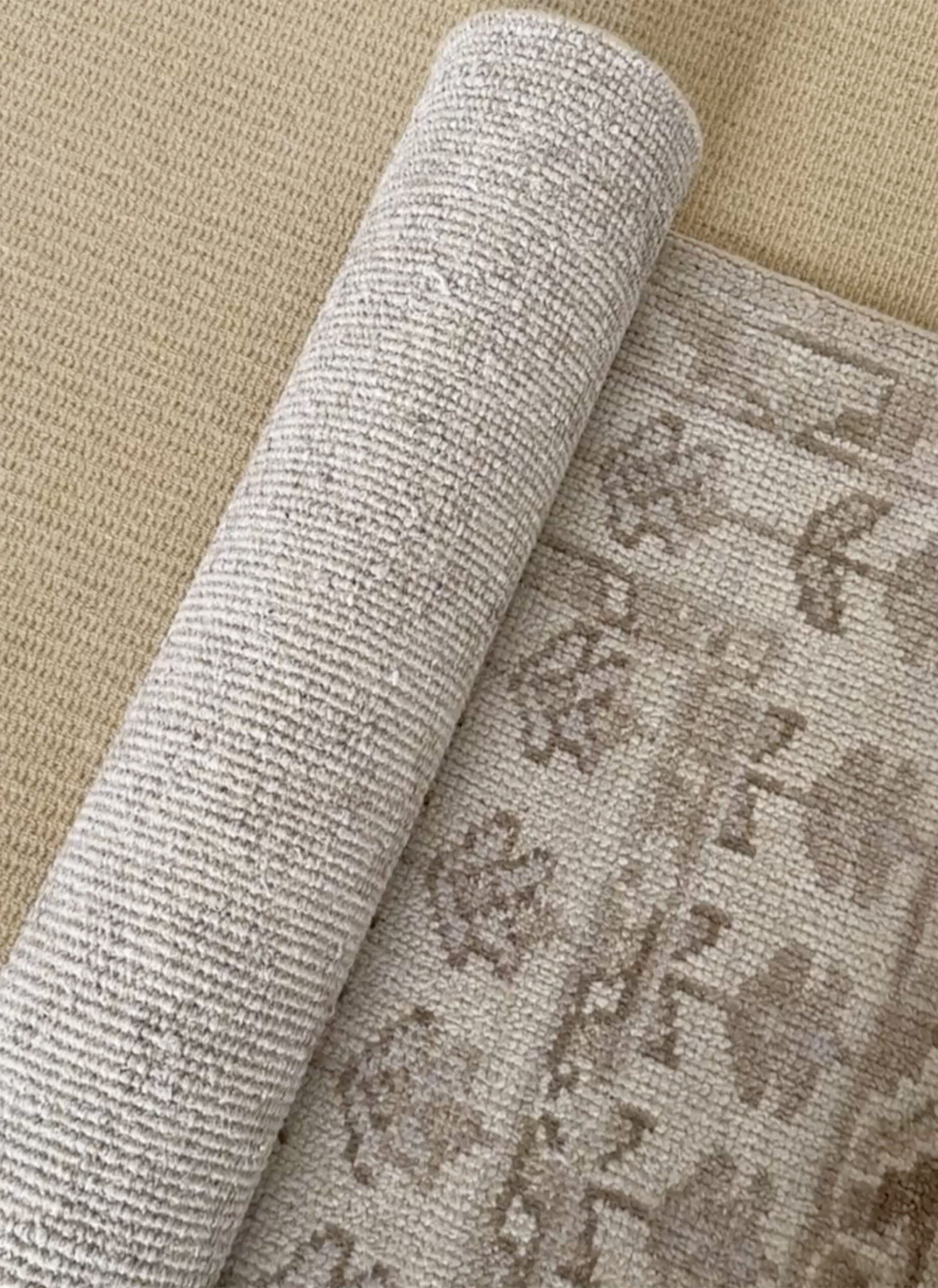 Hand Knotted Wool Rug from Quince for Nursery