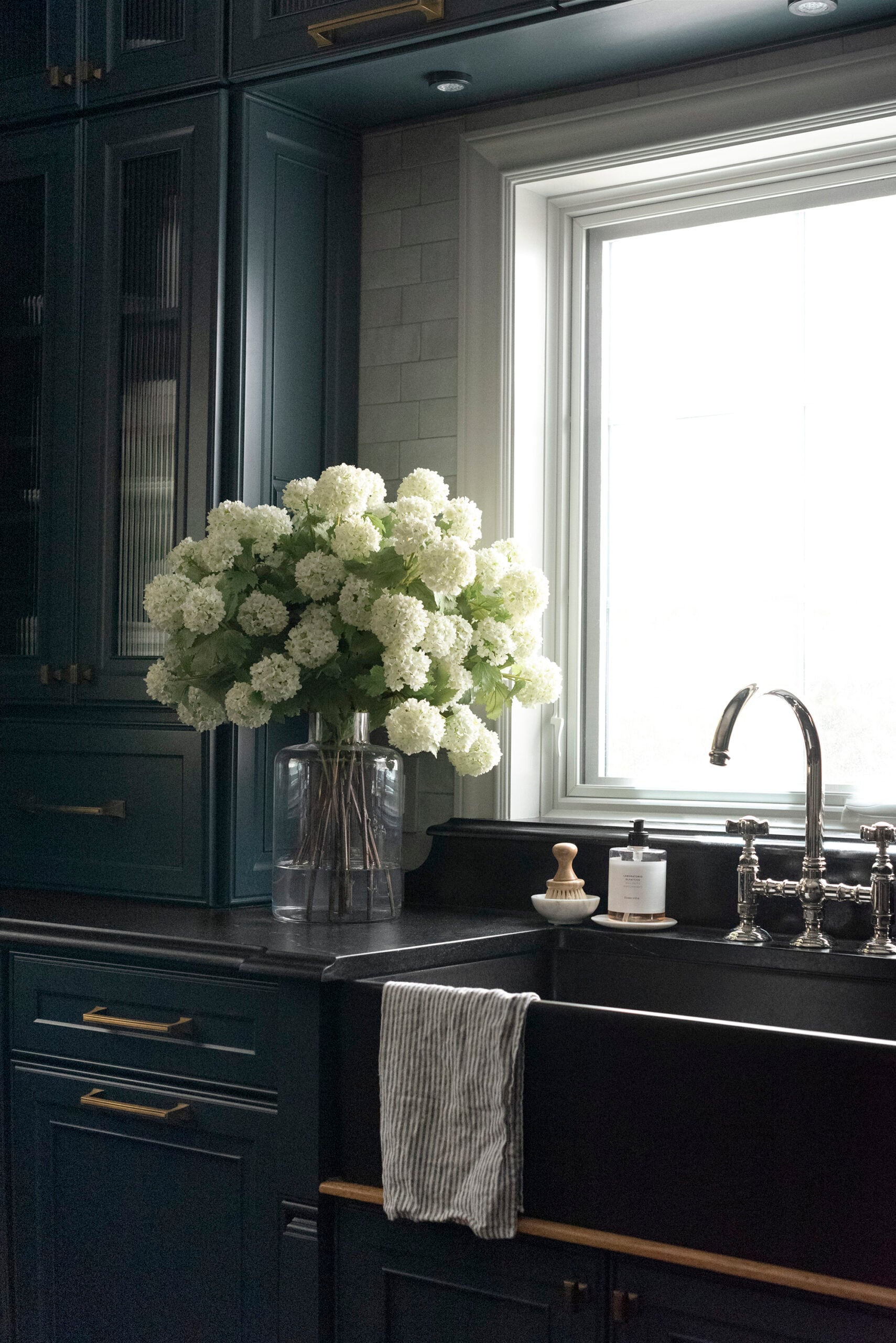 Kitchen Sink and Polished Nickel Faucet