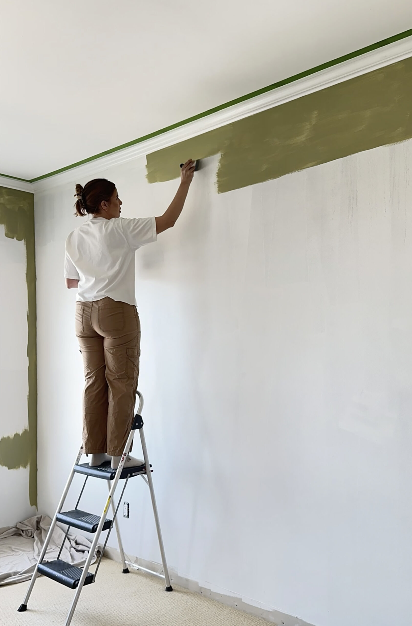 Painting the Nursery Green