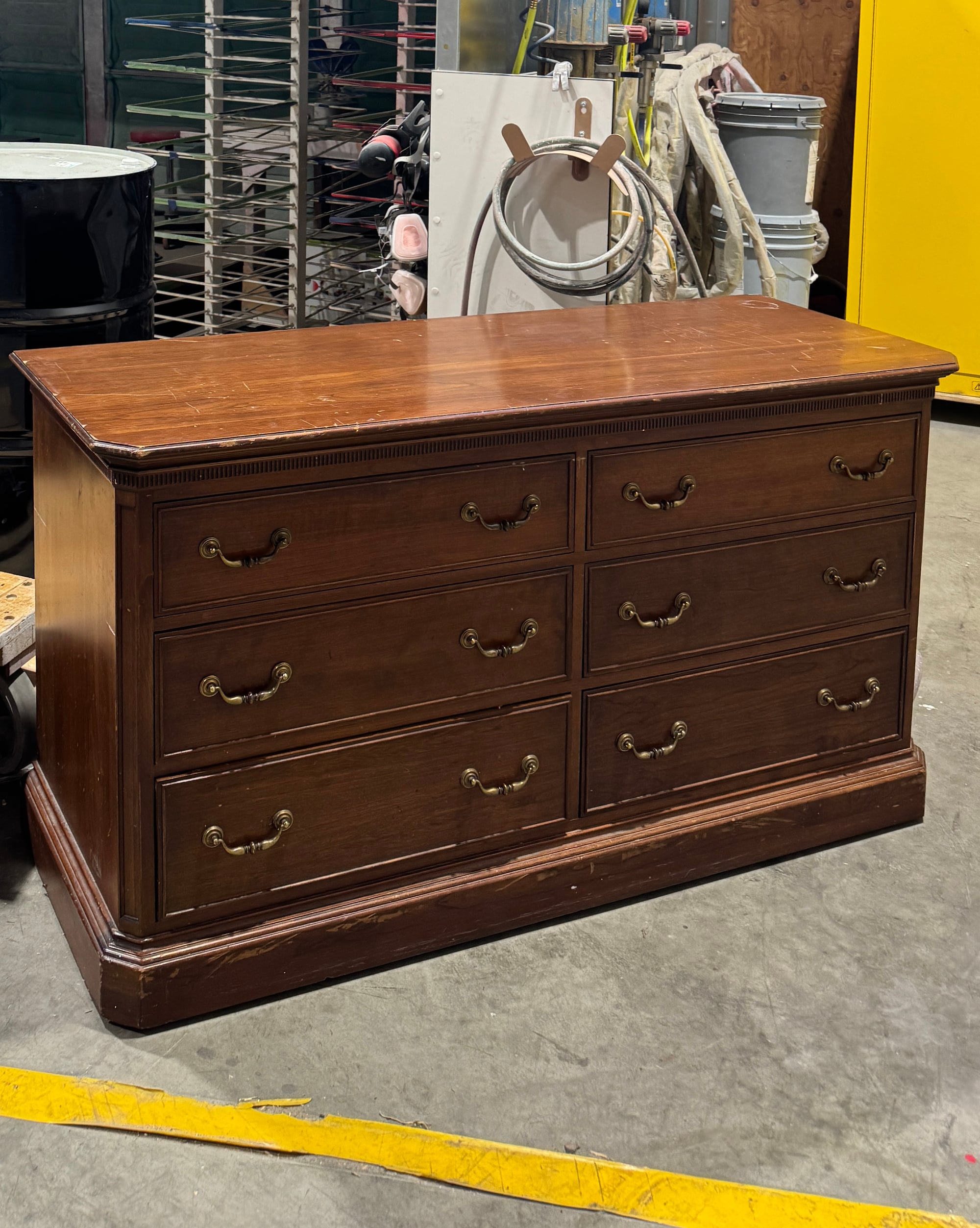 Vintage Dresser Before Makeover