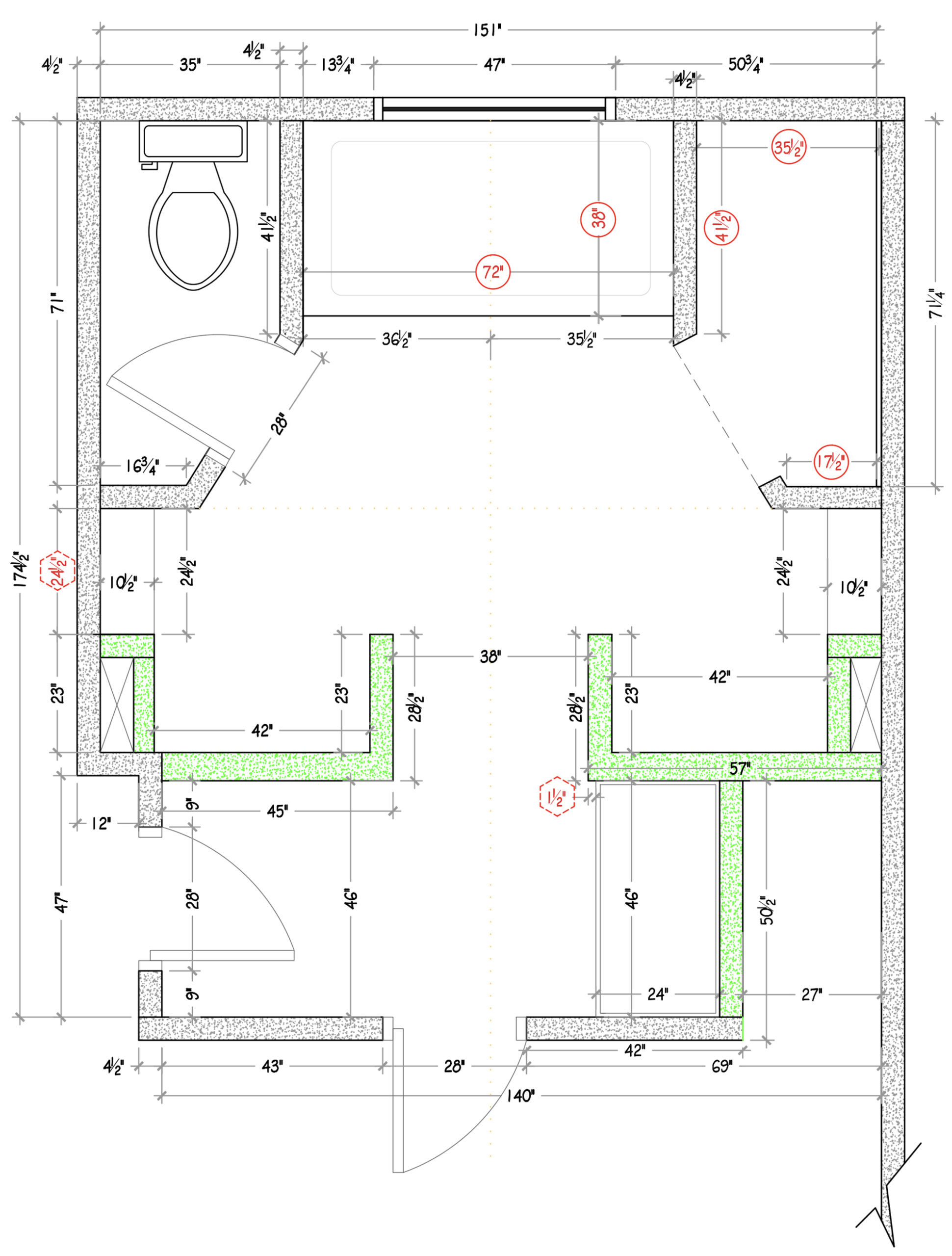 Bathroom Floorplan