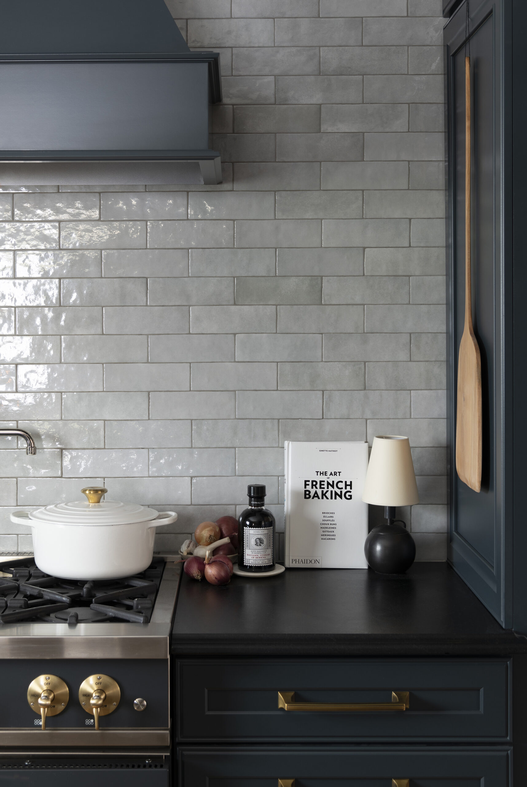 Handmade Subway Tile in Kitchen Backsplash