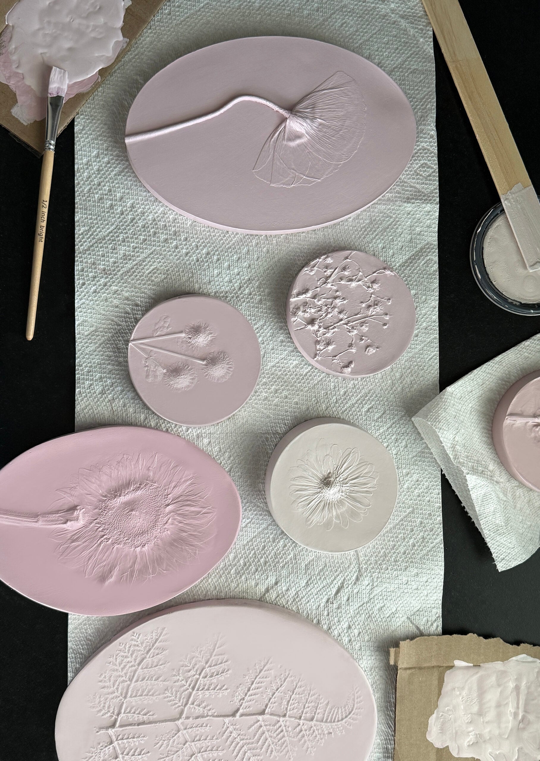 How to Make Custom Pressed Floral Intaglio Art