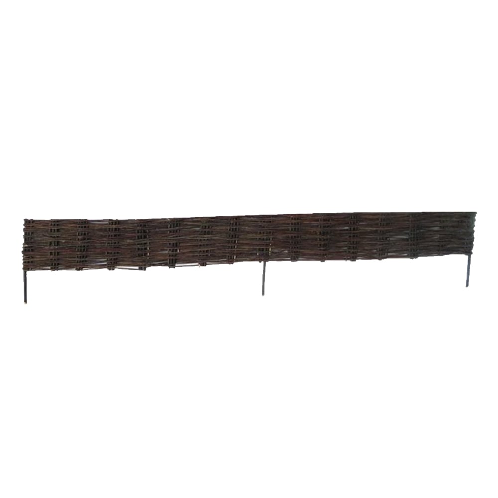 Woven Willow Garden Edging