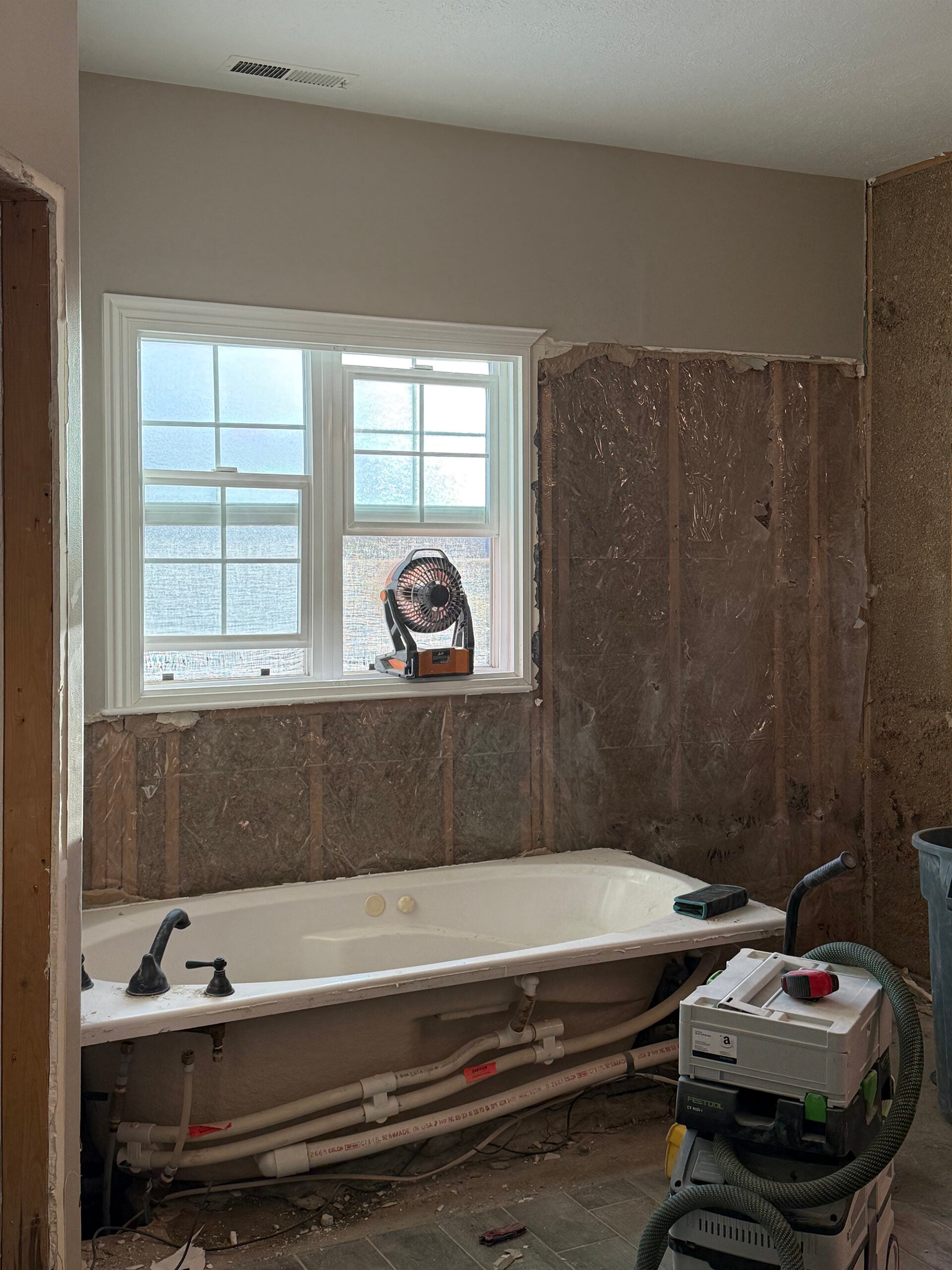 Bathroom Renovation Demo