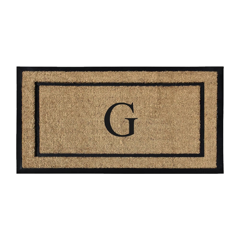 Custom Bordered Doormat