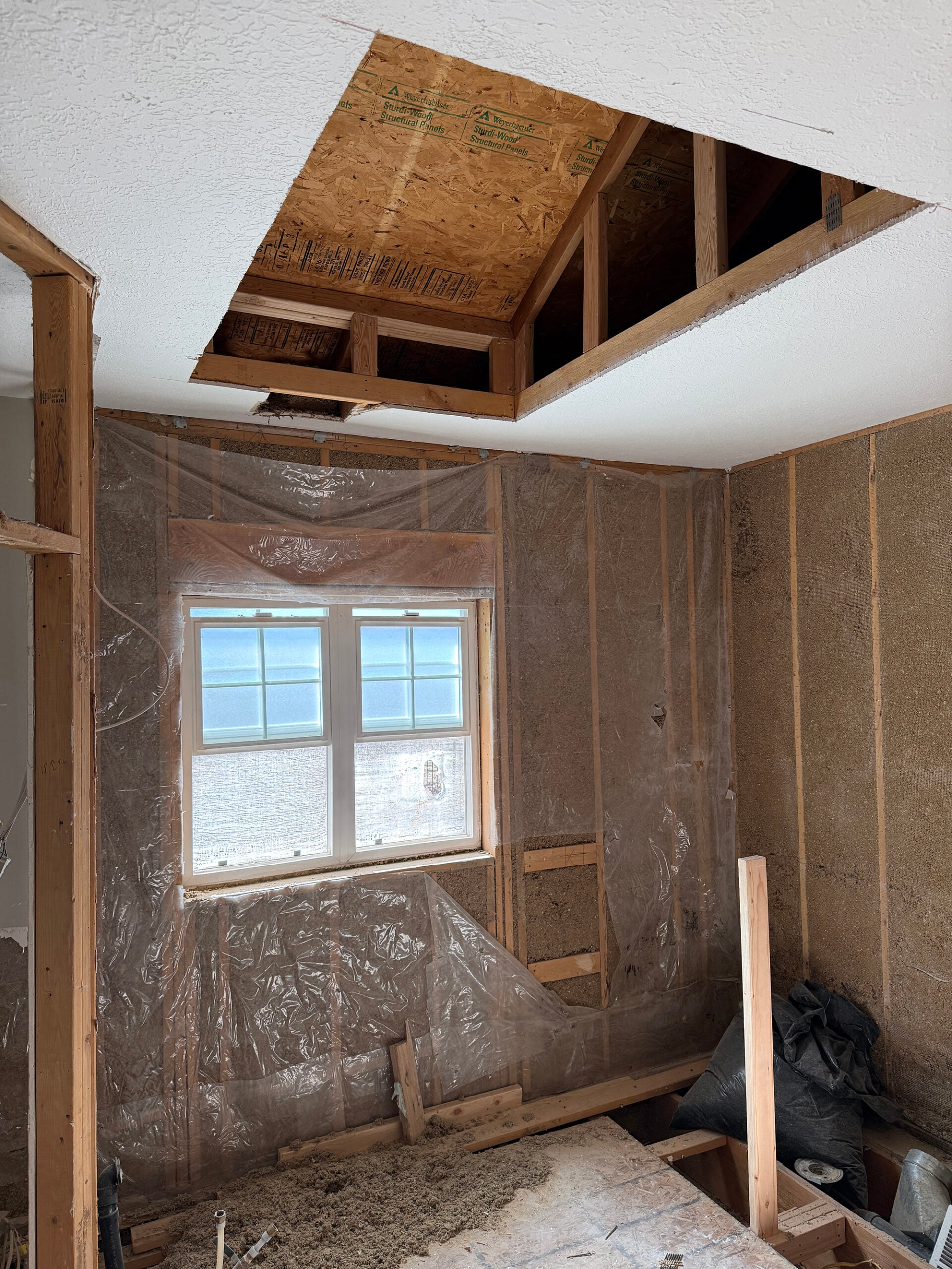 Velux Skylight Installation in Bathroom