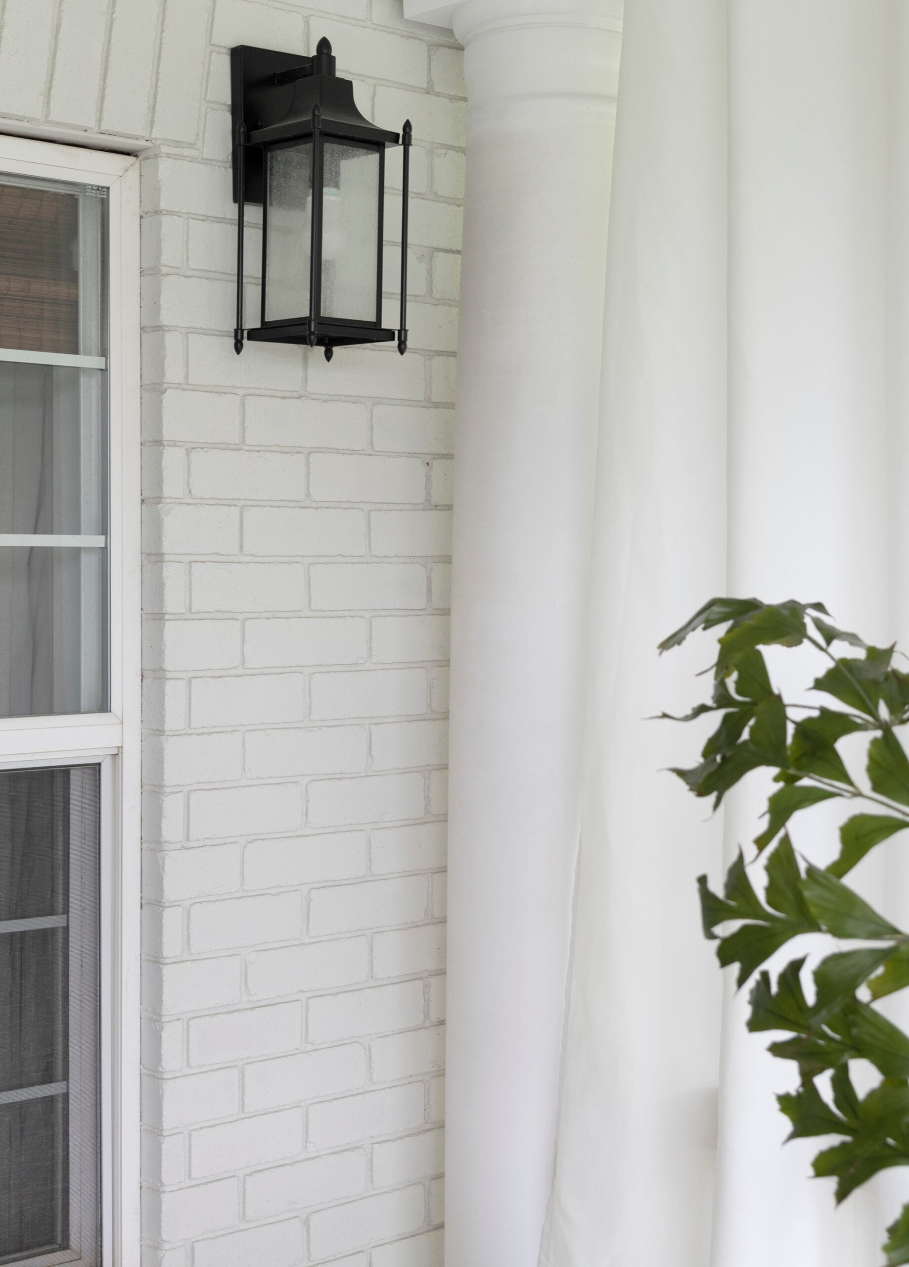 Wrought Iron Outdoor Exterior Sconce Porch Light