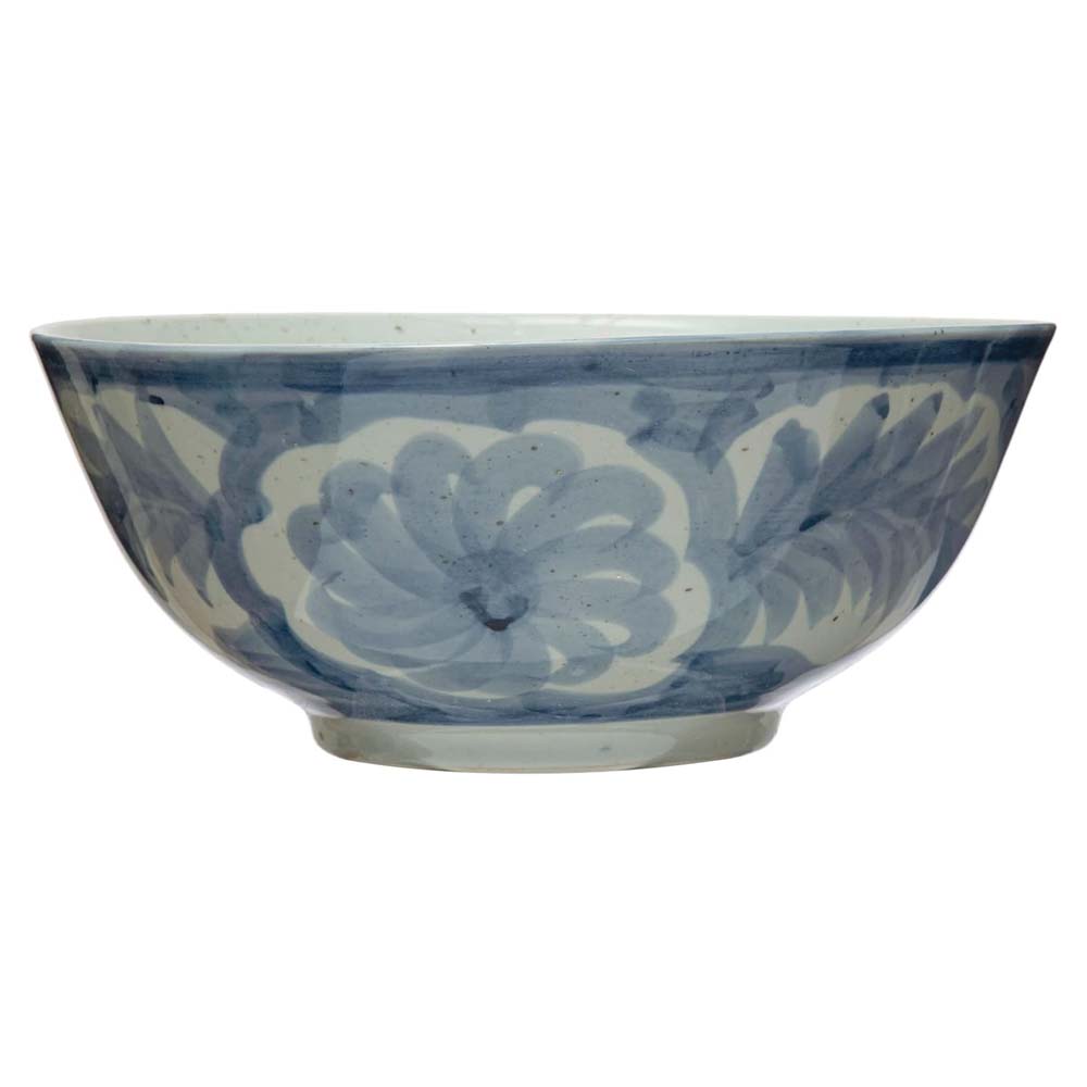 Handpainted Blue & White Bowl