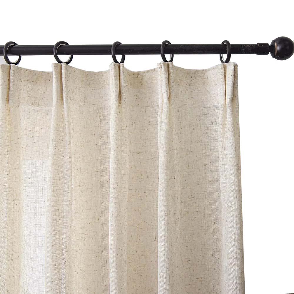 Linen Pinch Pleat Curtain