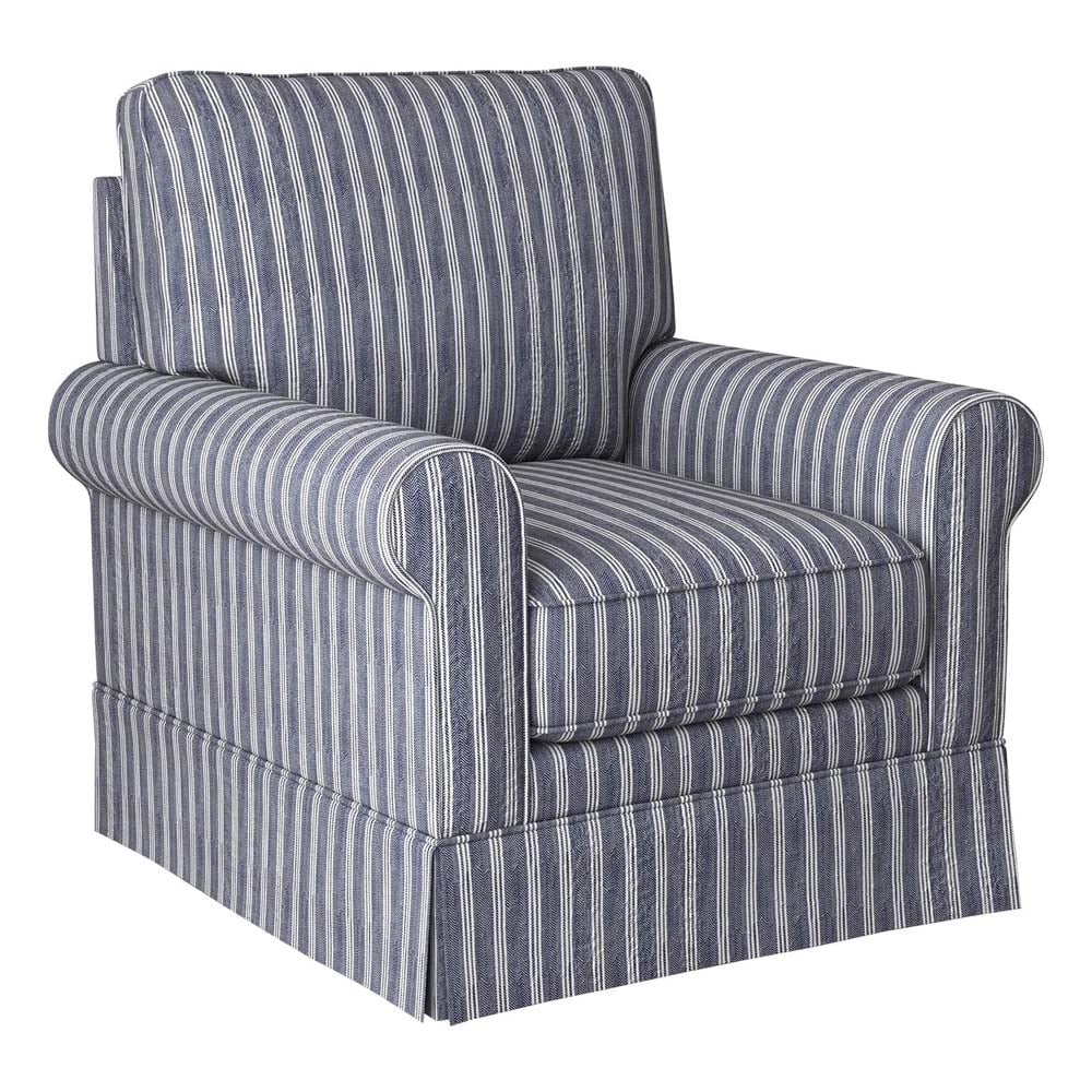 Linen Swivel Chair