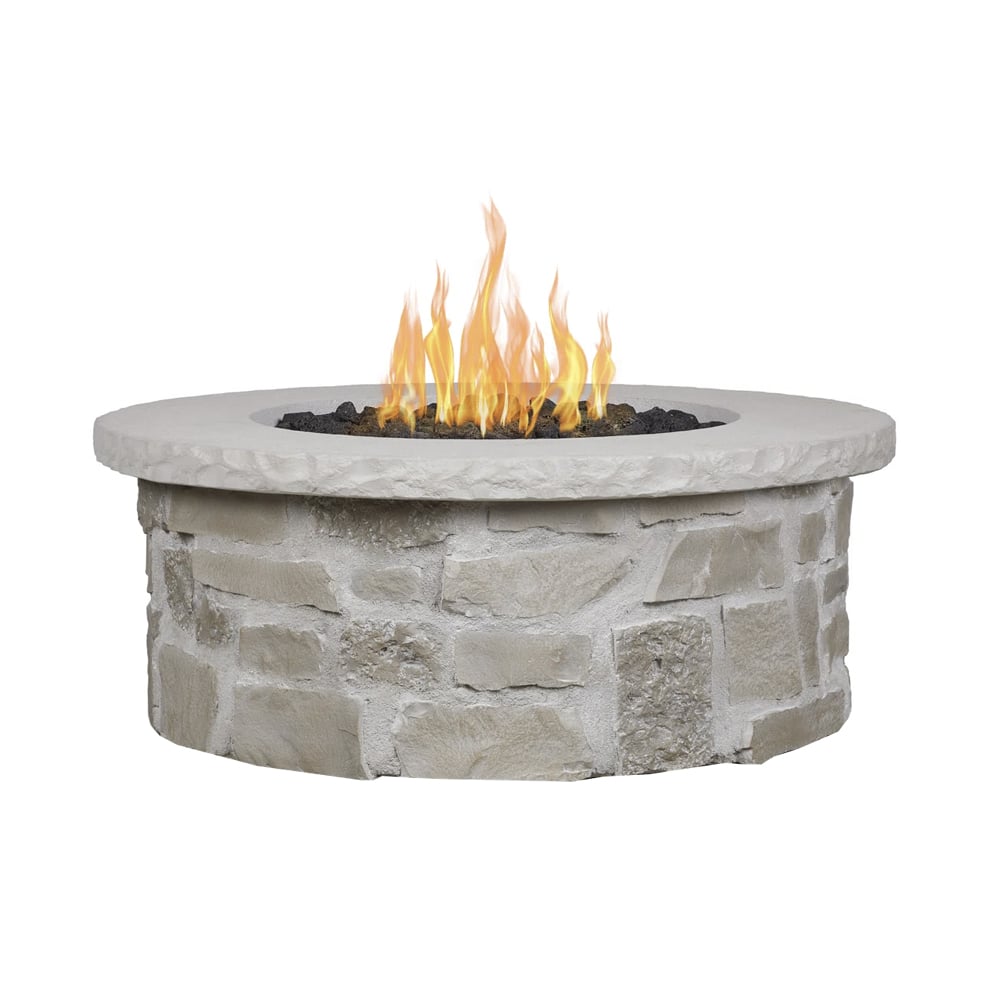 Stone Gas Firepit