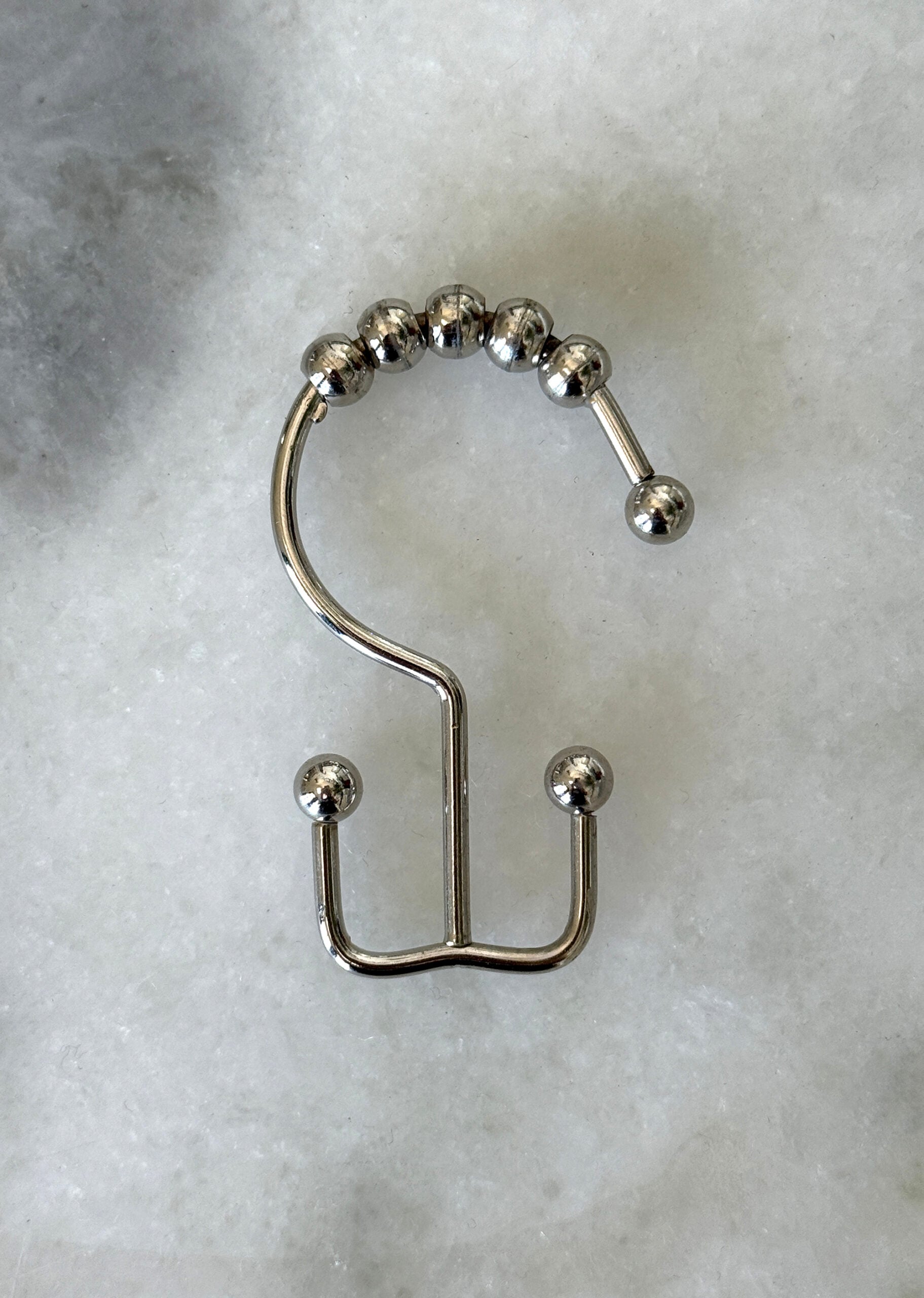 Double Shower Curtain Hook