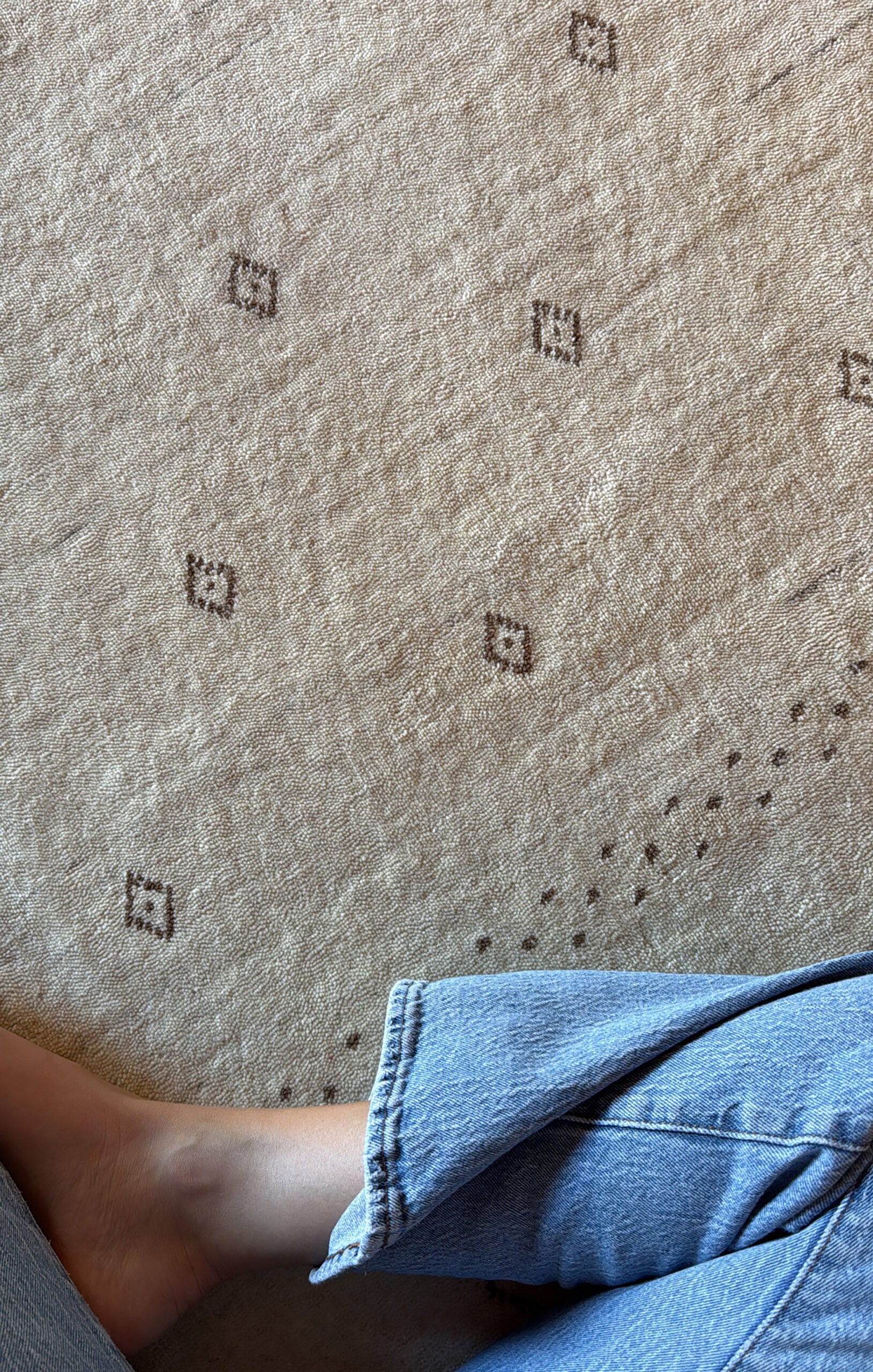 Quince Dakota Wool Rug in Room for Tuesday Cabin