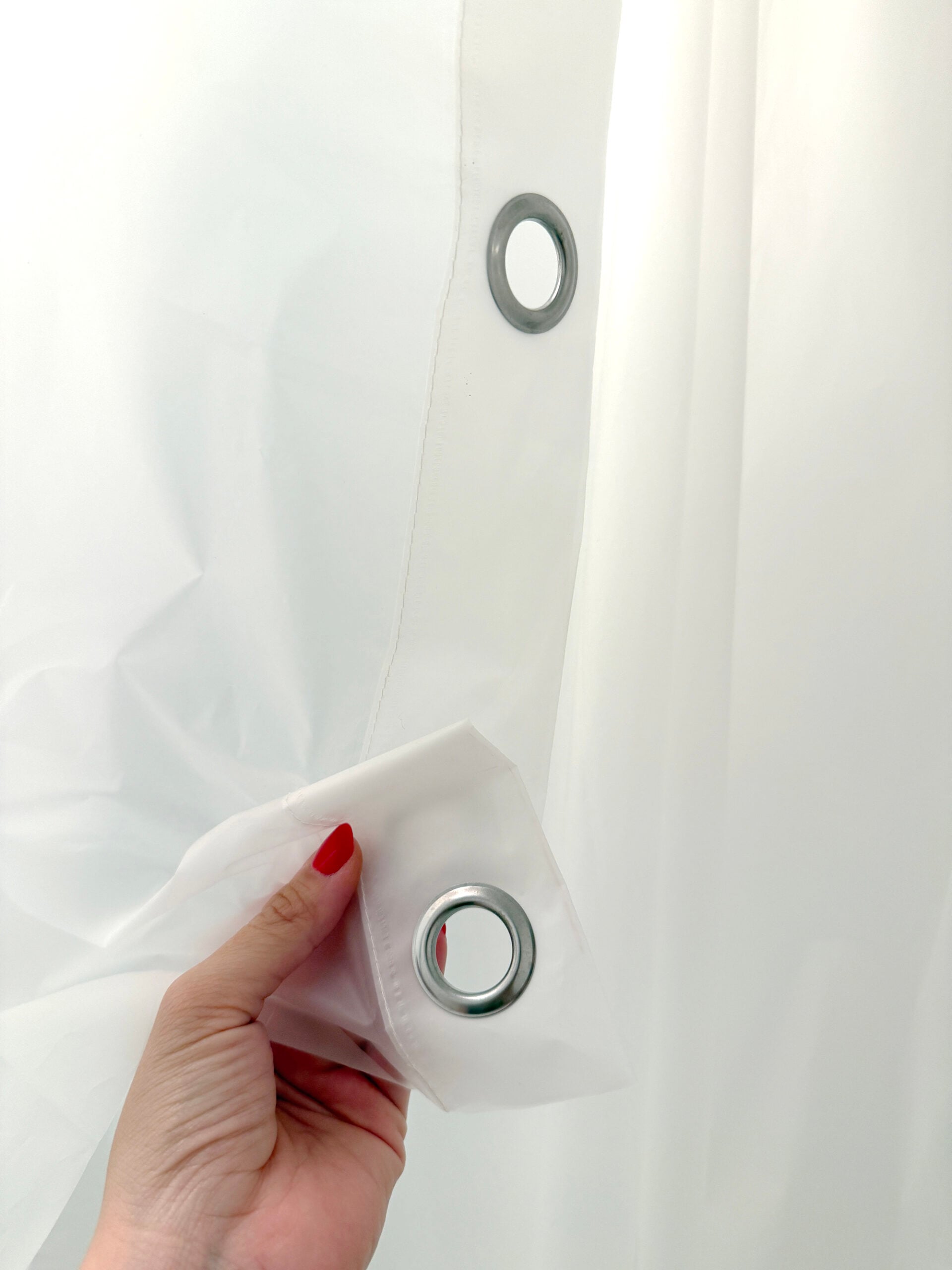 Two Pages Shower Curtain Liner