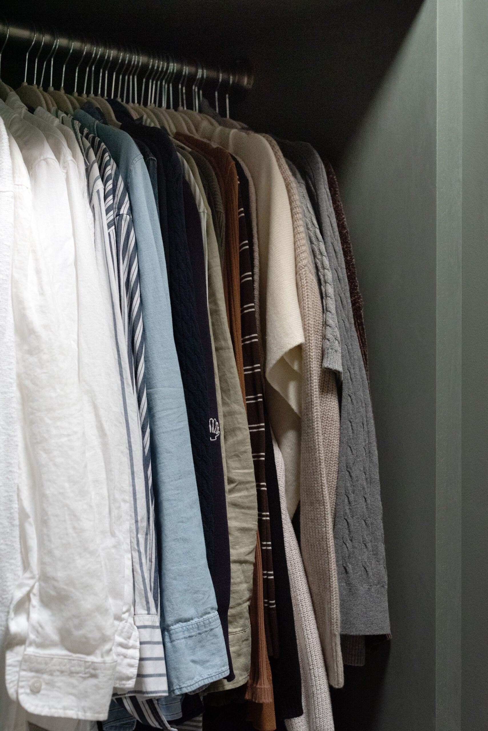 How to Properly Hang Clothing in a Closet