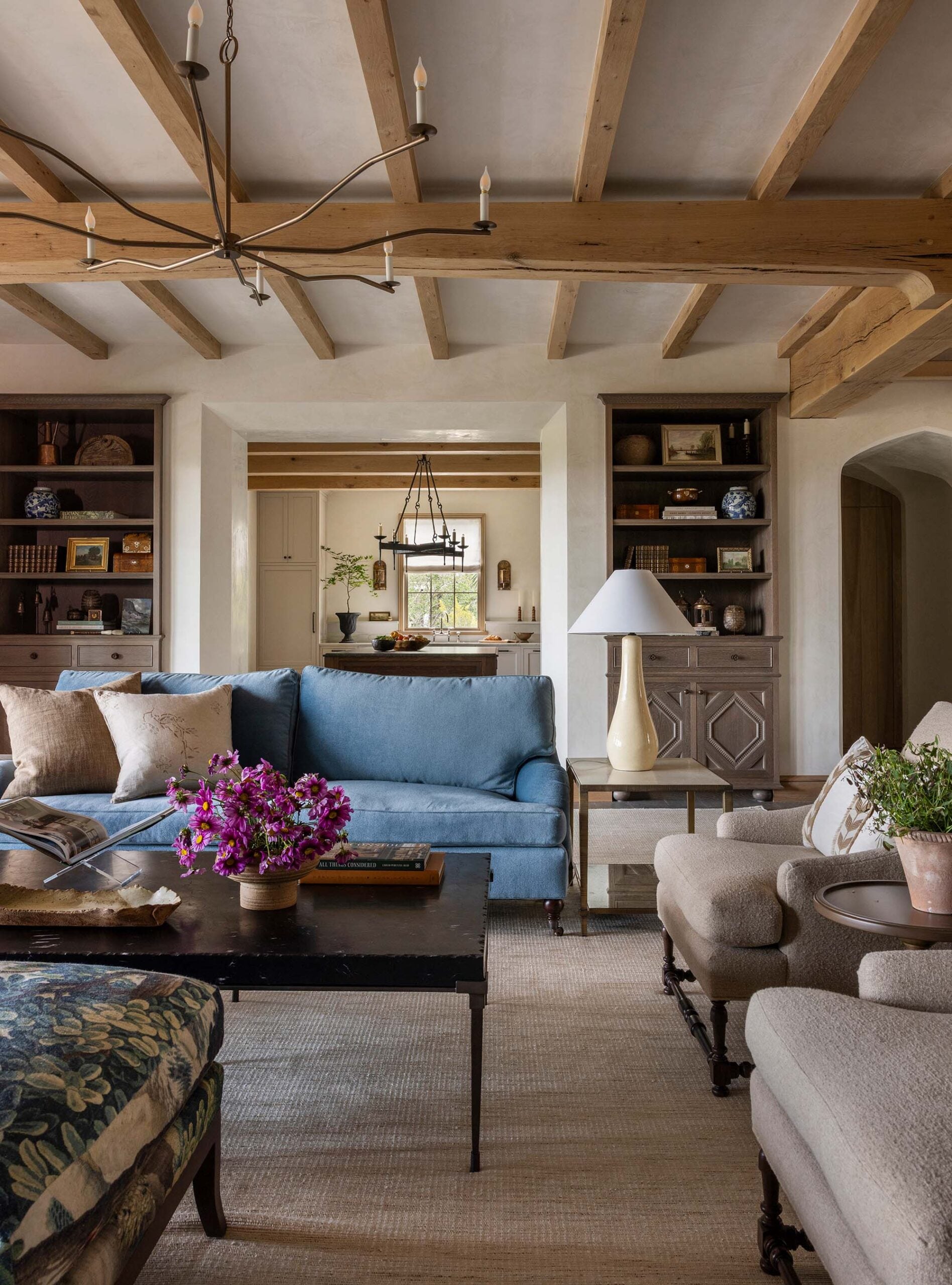 Great Room Denim Sofa