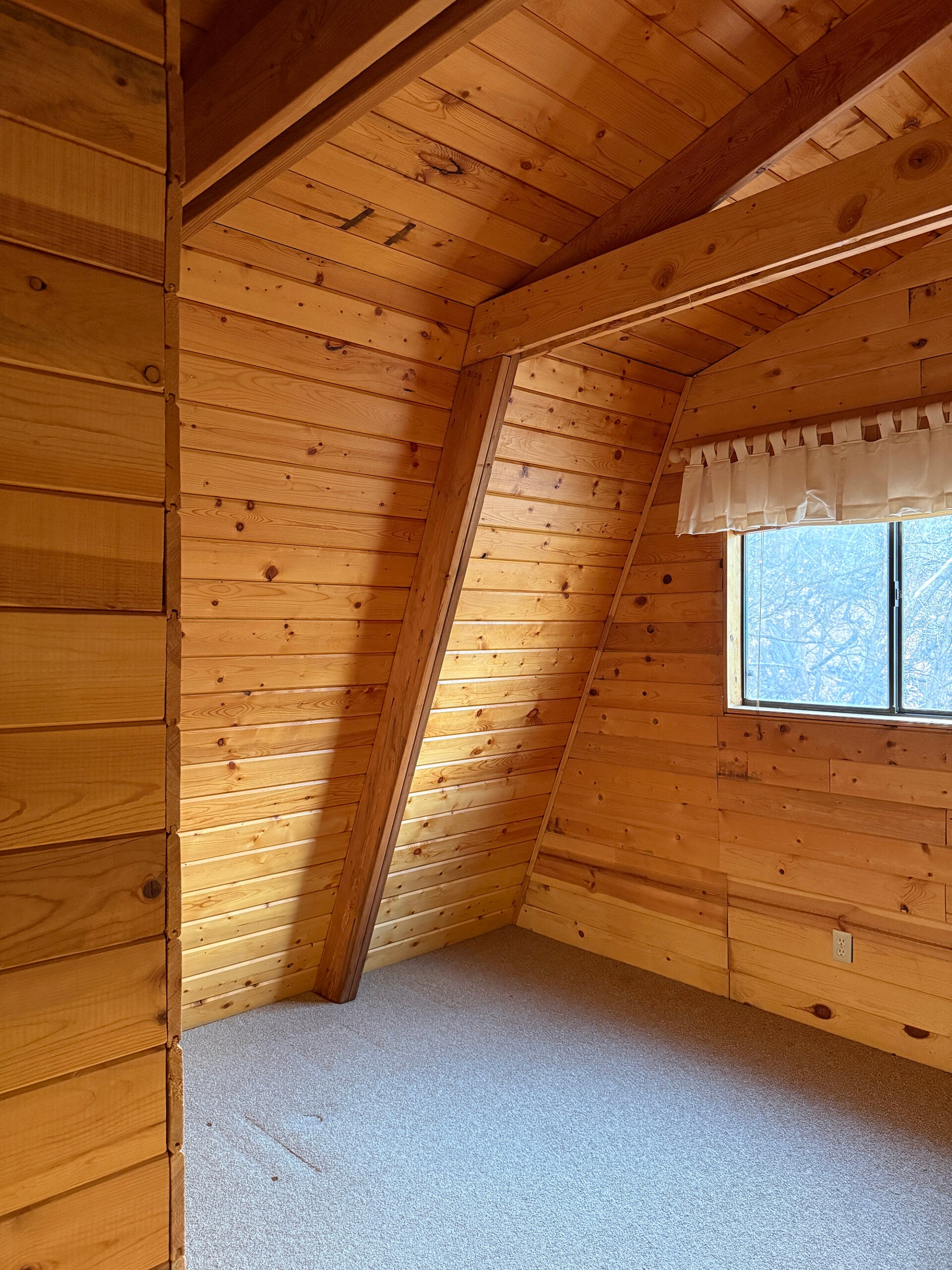 Cabin Bedroom Before