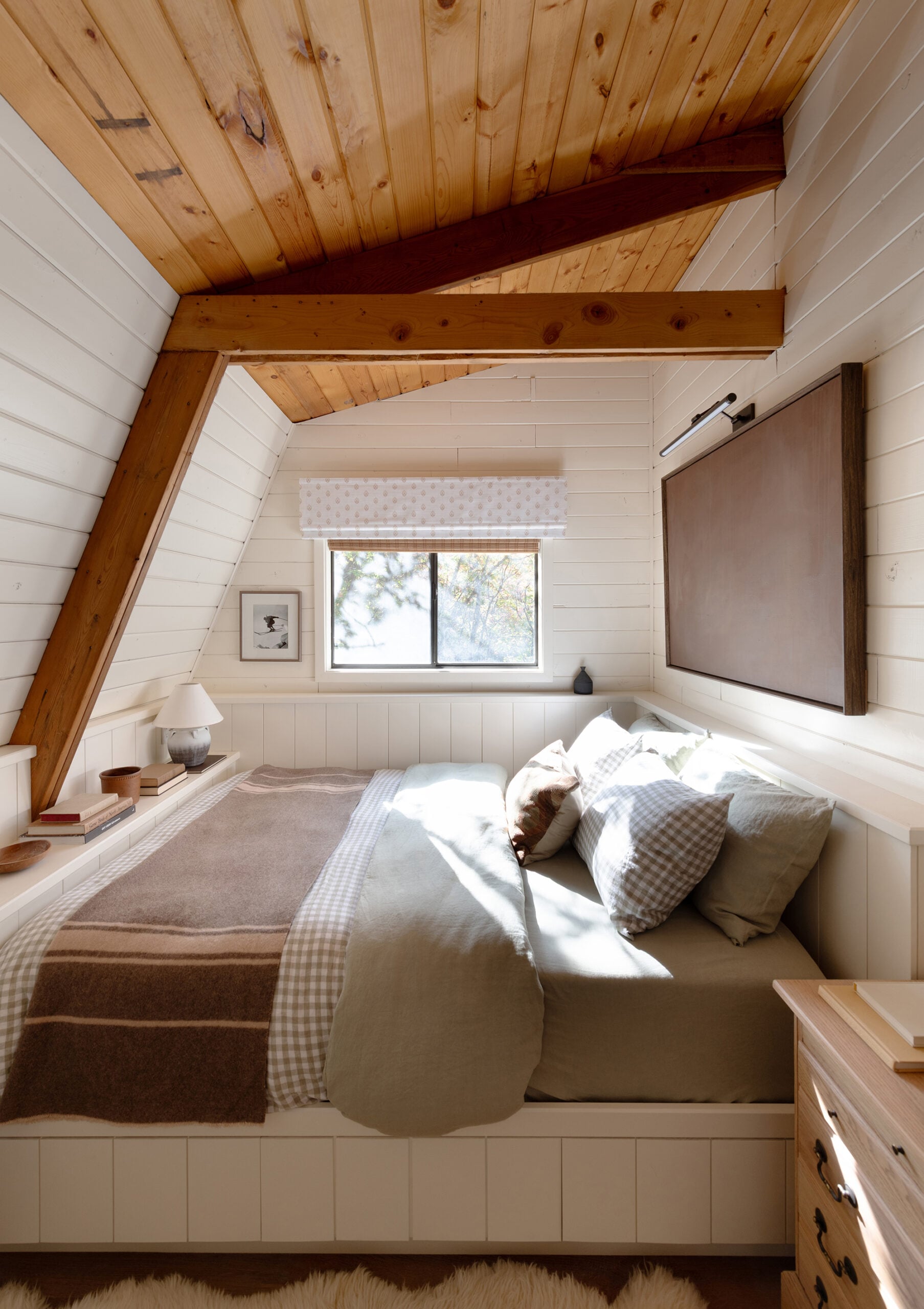 Cabin Guest Room After Renovating