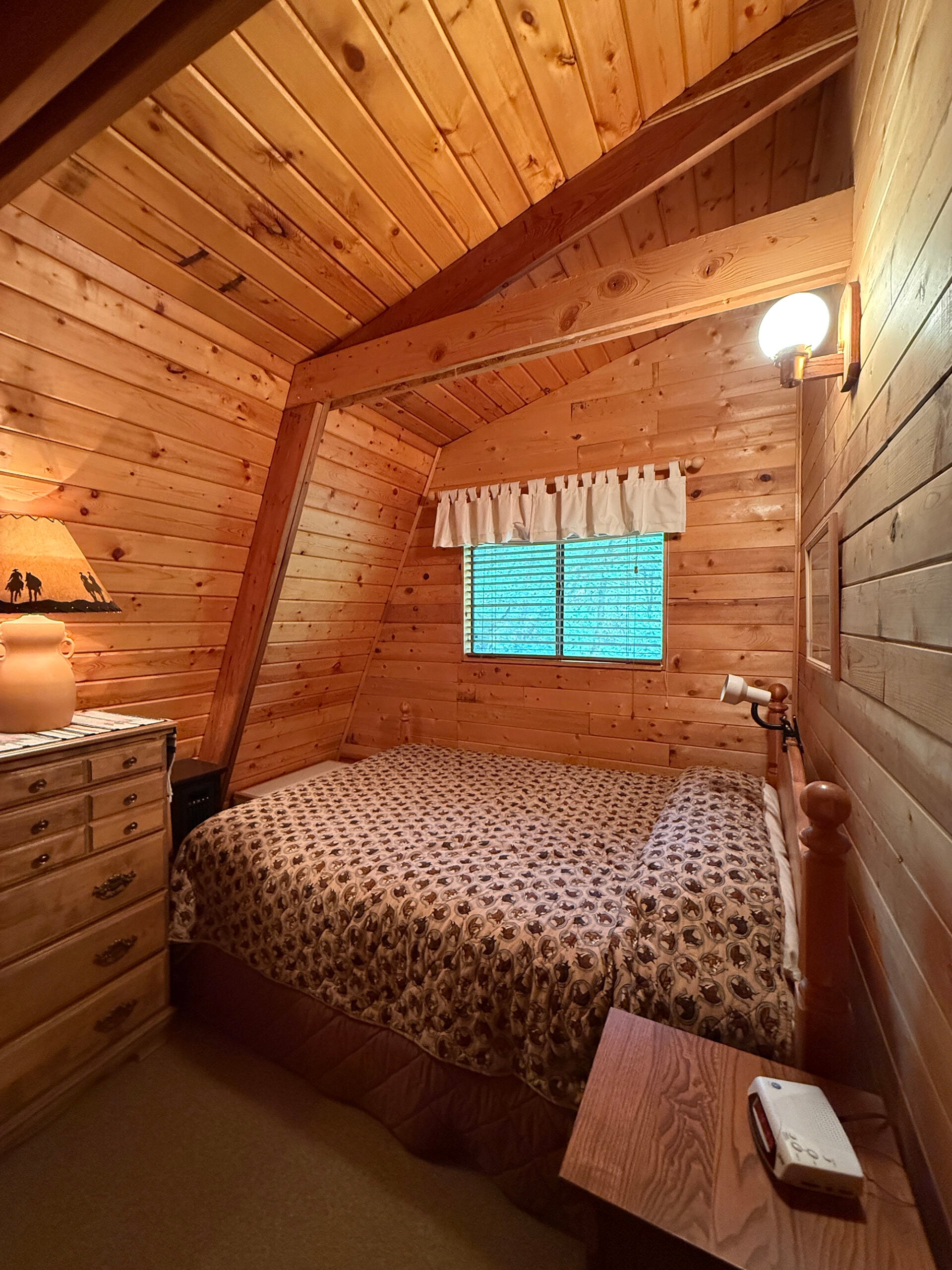 Cabin Guest Room Before Renovating