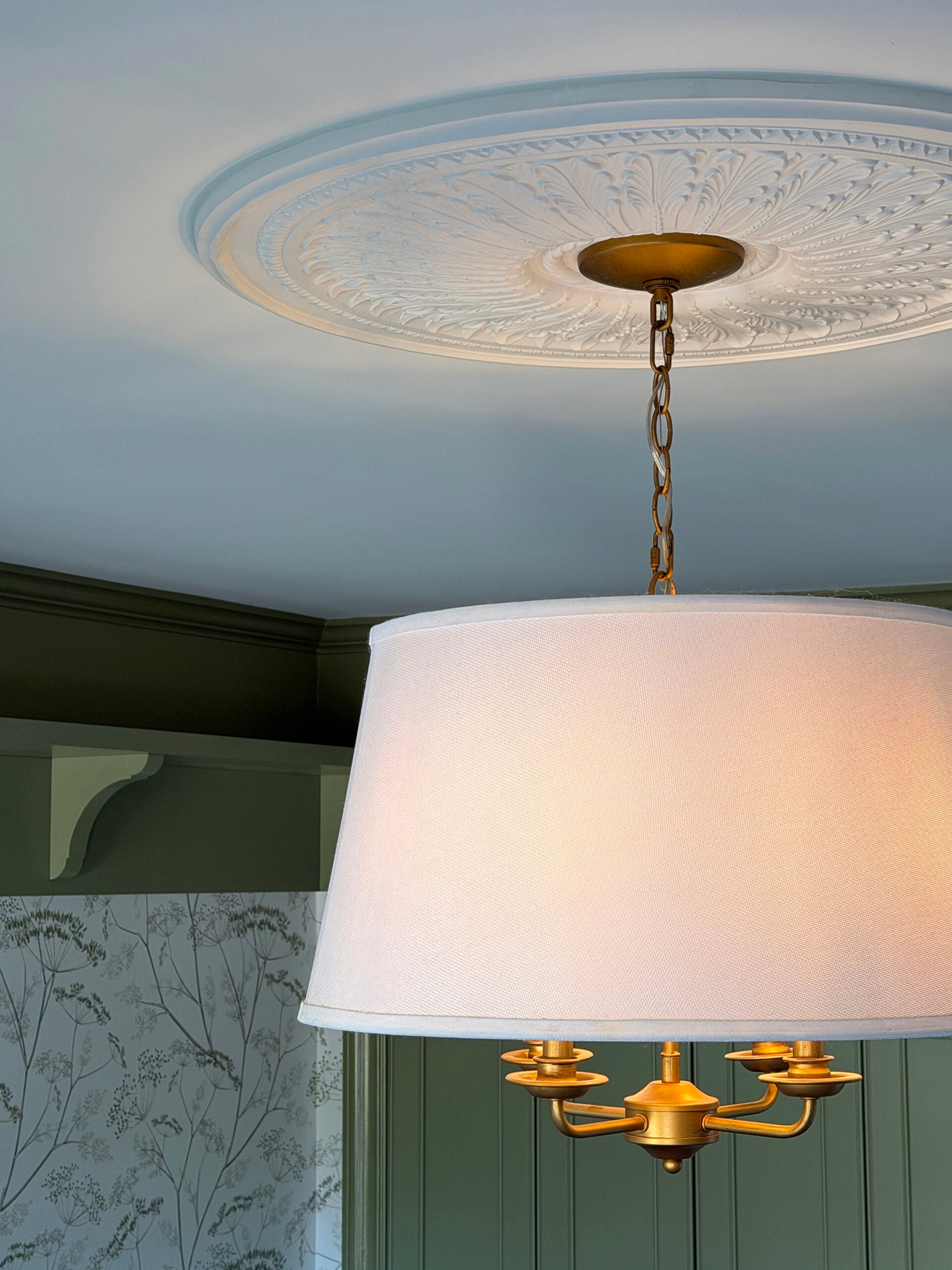 Pendant Light in Nursery on Dimmer