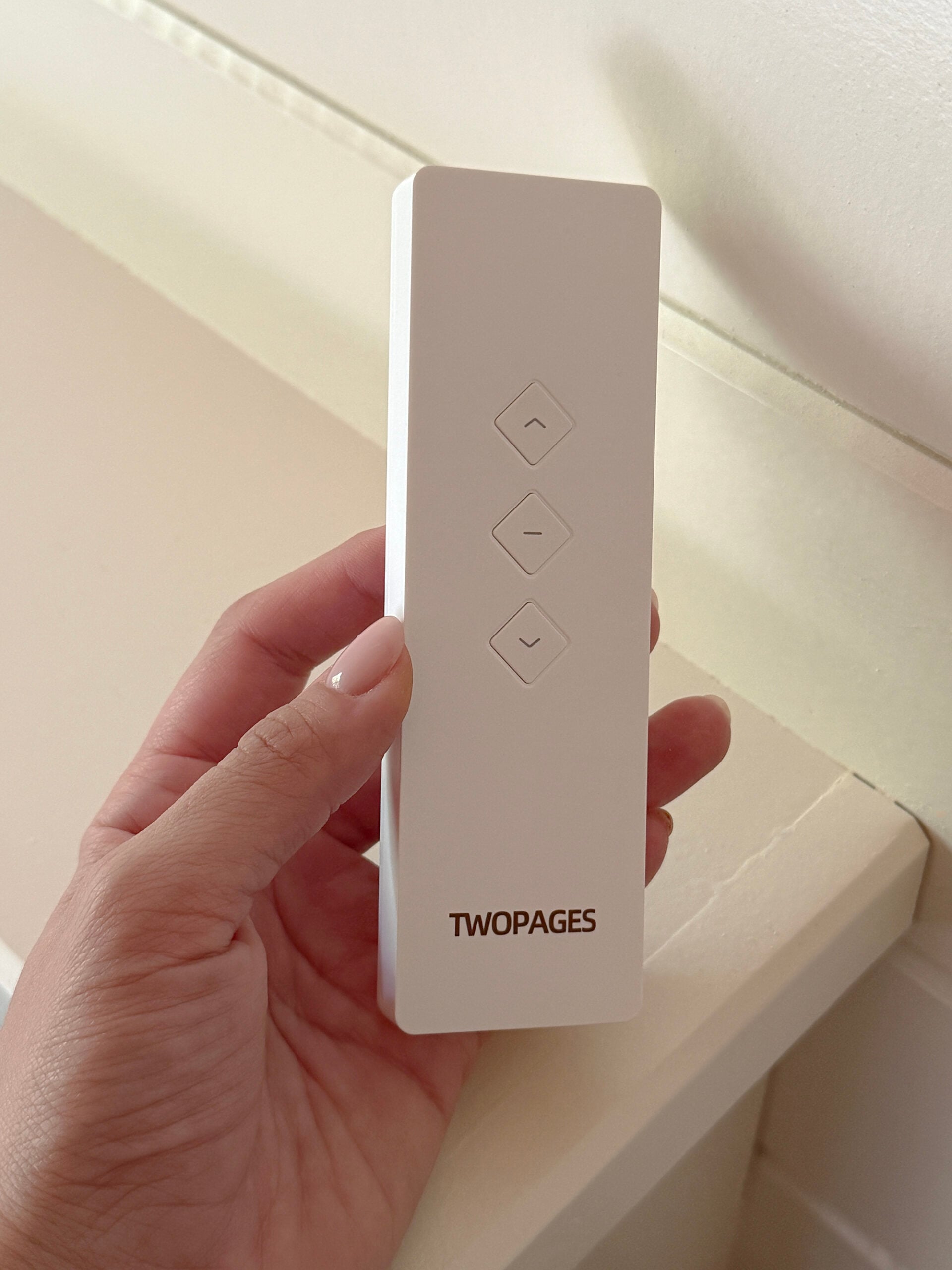 Two Pages Remote Control Window Treatment
